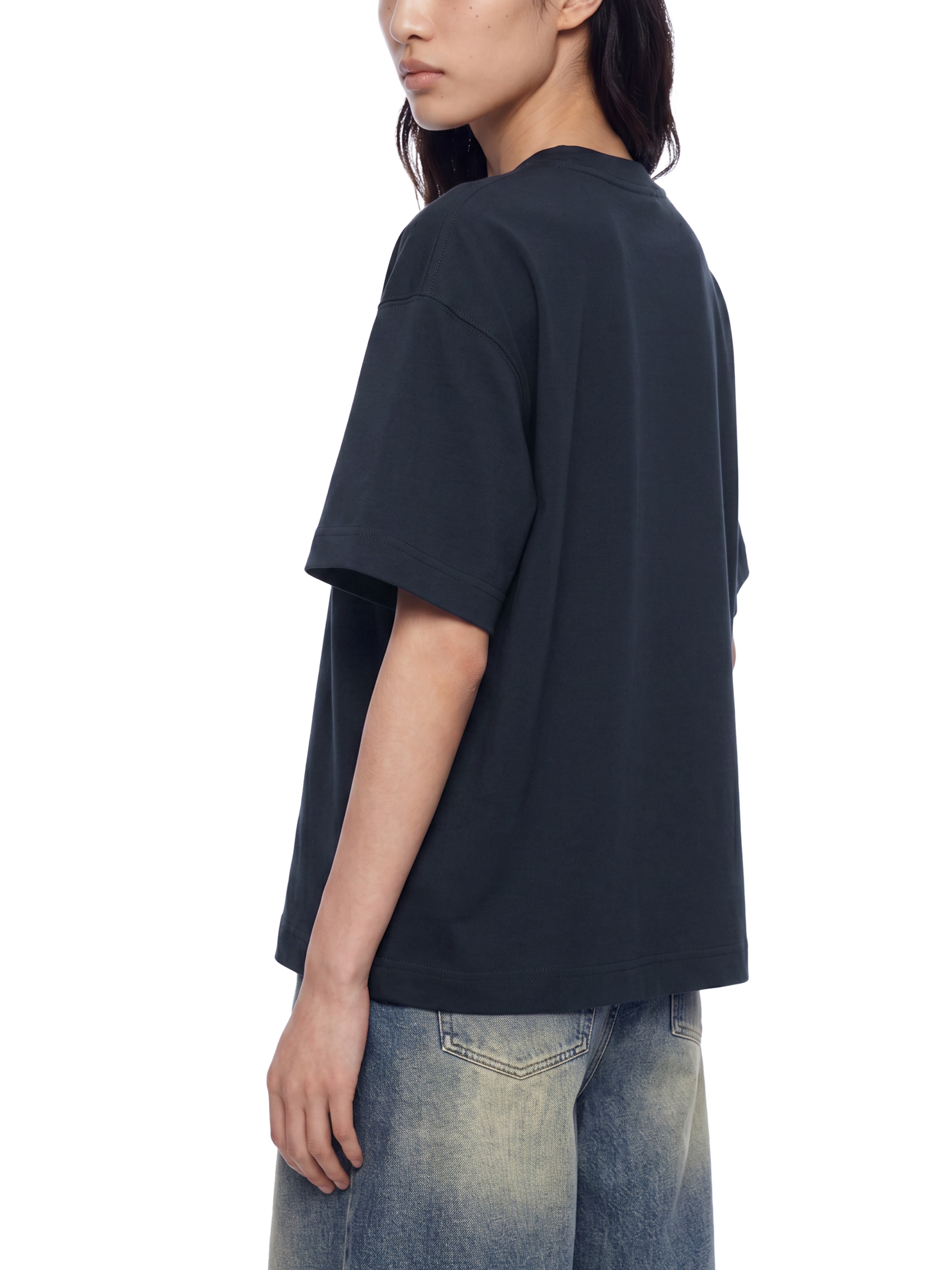 Essential Cotton Boxy T-Shirt #RT0071 | TAPSTITCH