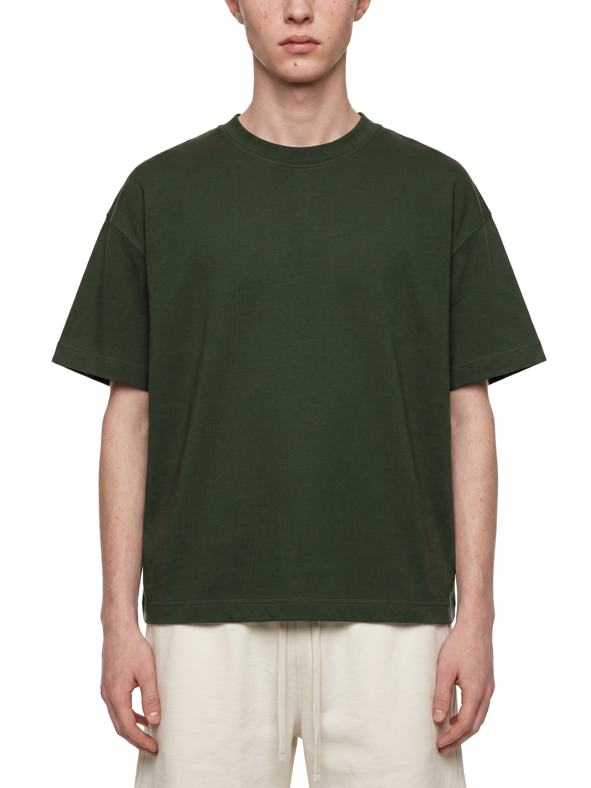 Essential Cotton Boxy T-Shirt #RT0071 | TAPSTITCH