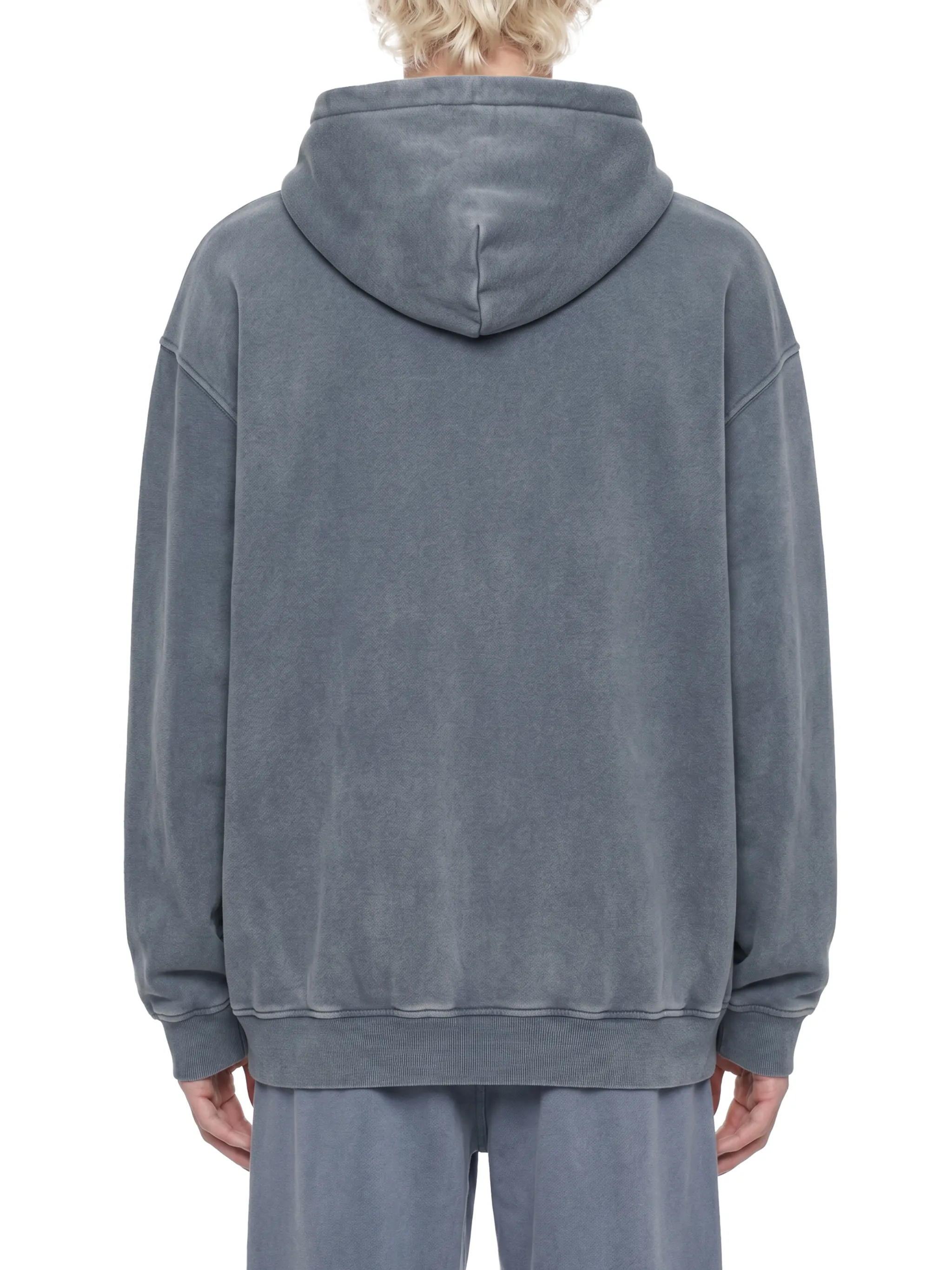 Snow Wash Fleece Oversize Hoodie