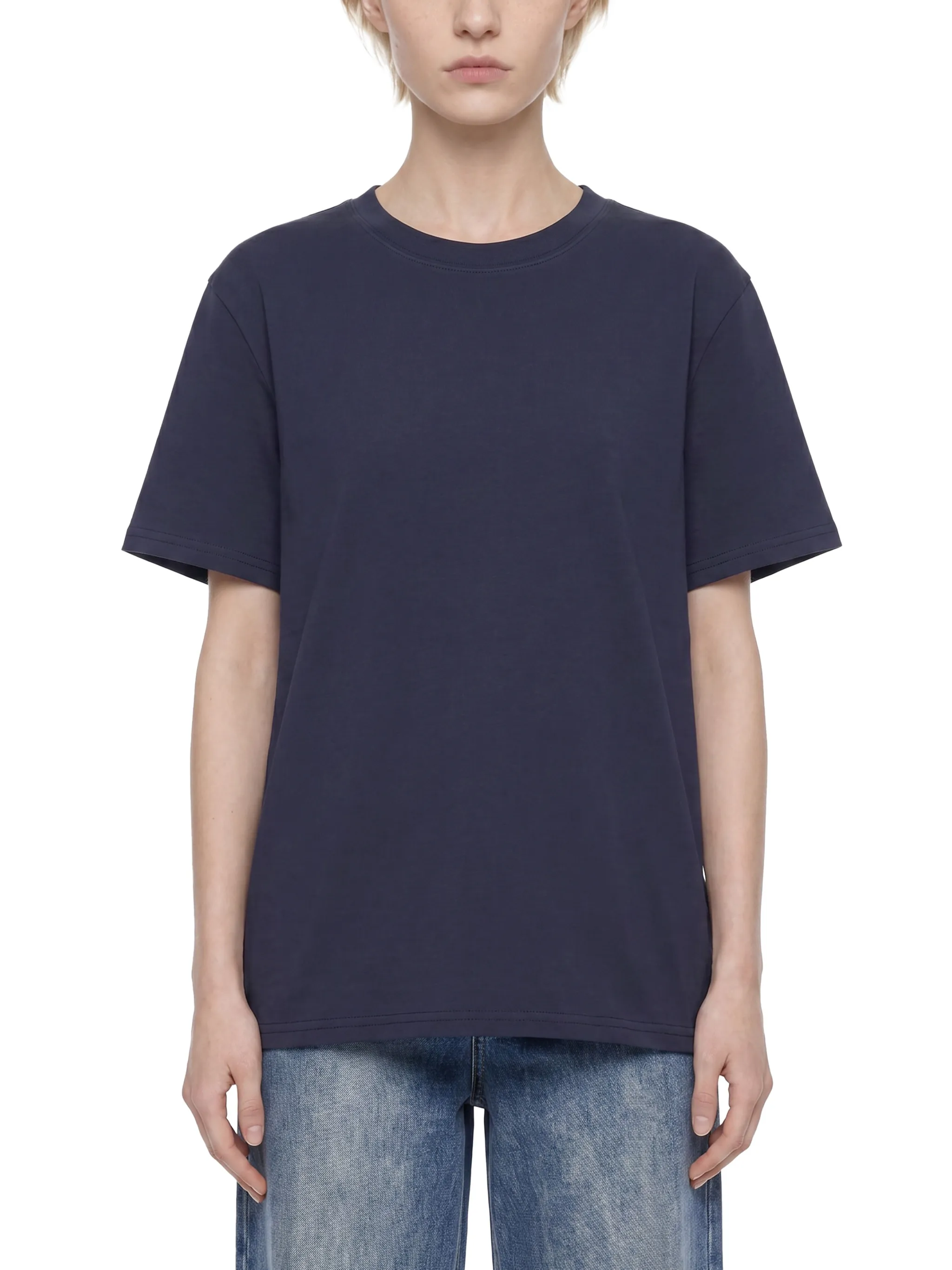 Unisex Classic Crew Neck Cotton T-Shirt