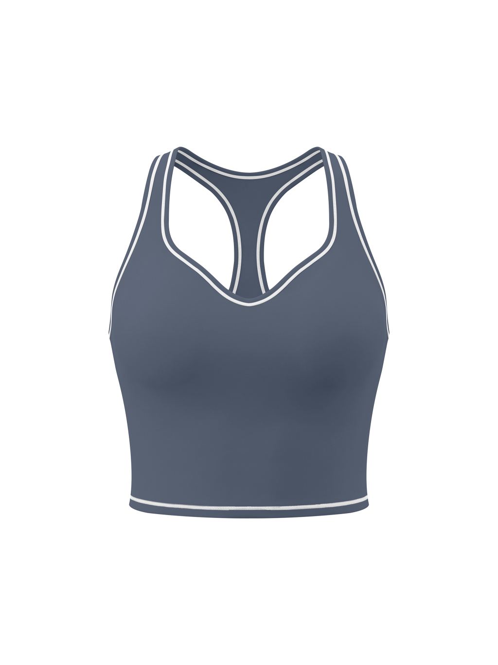 Women’s Topstitching Yoga Tank Top - Main Image