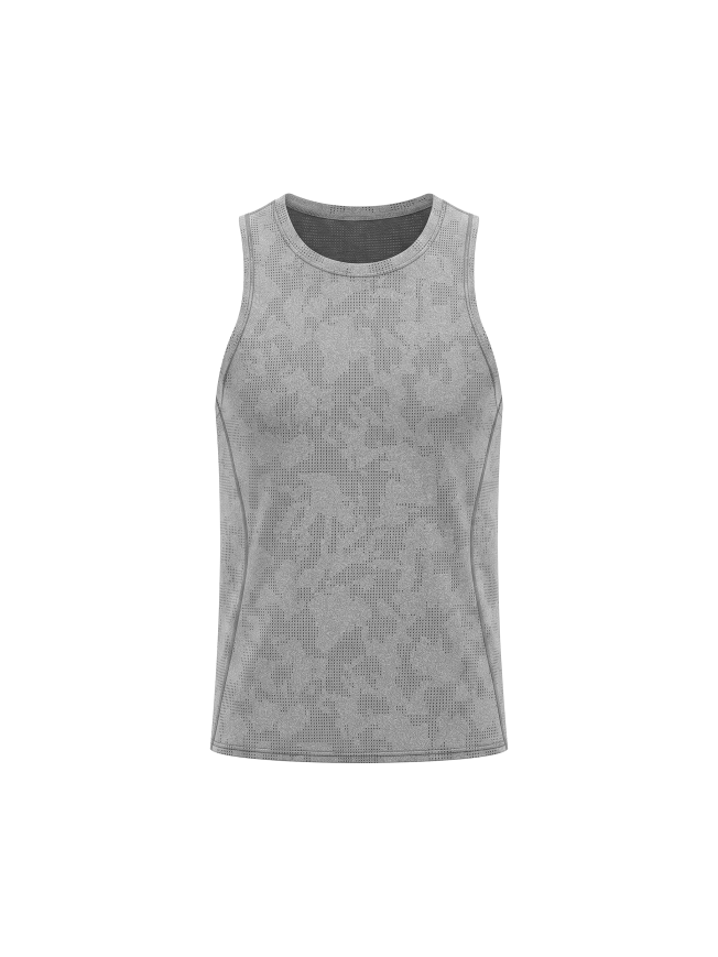 Men's Jacquard Performance Tank Top