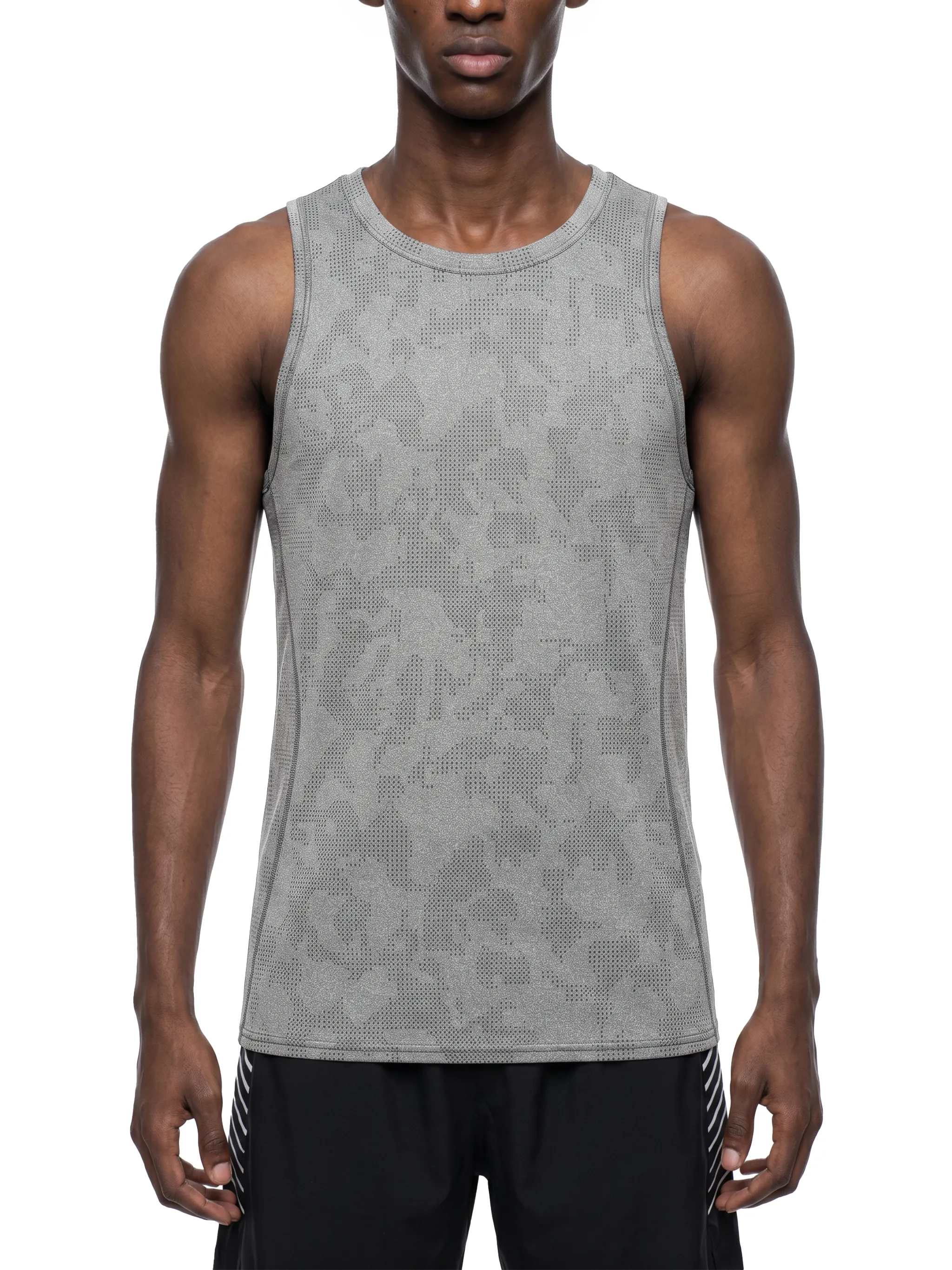 Men's Jacquard Performance Tank Top