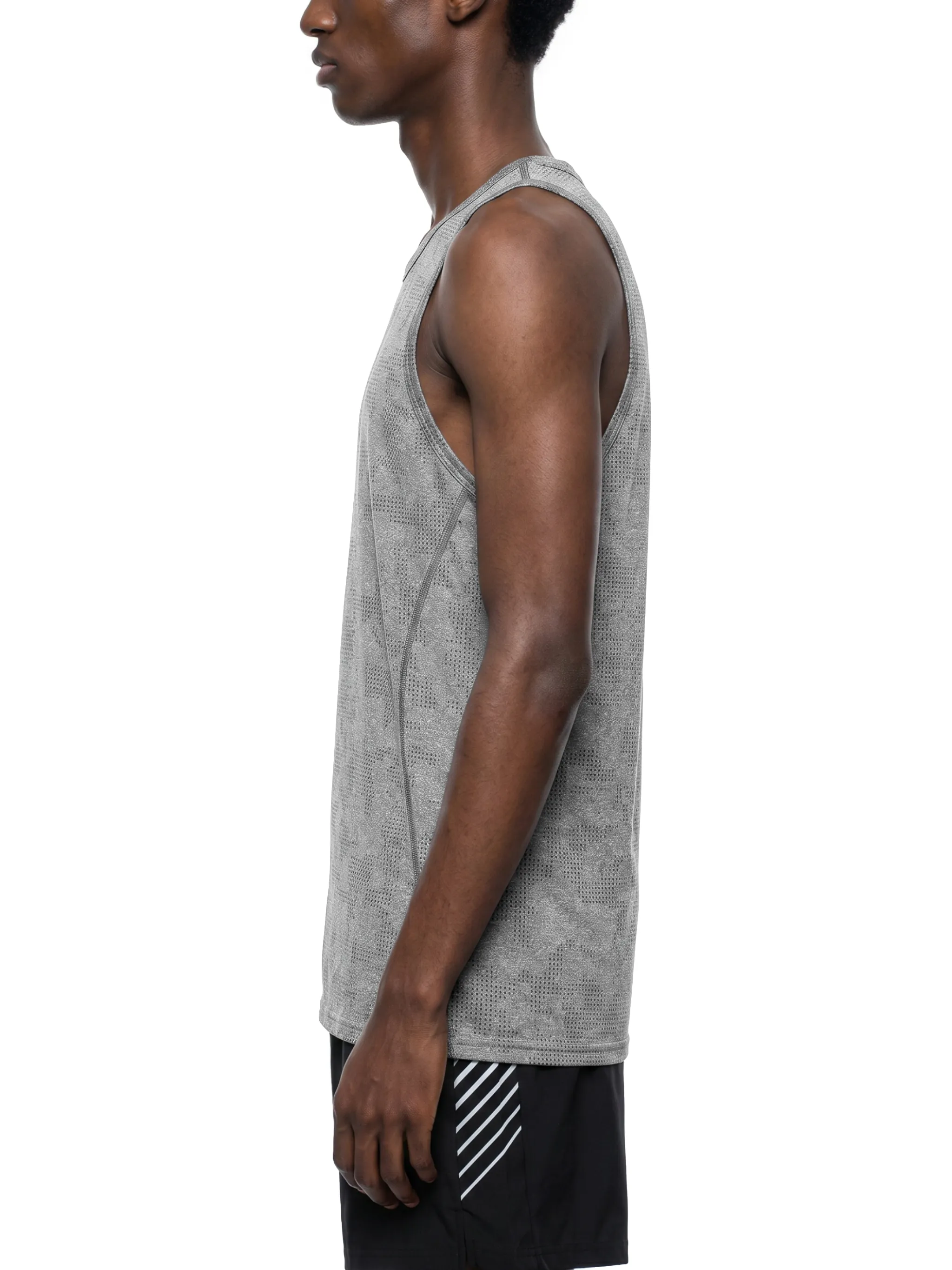 Men's Jacquard Performance Tank Top