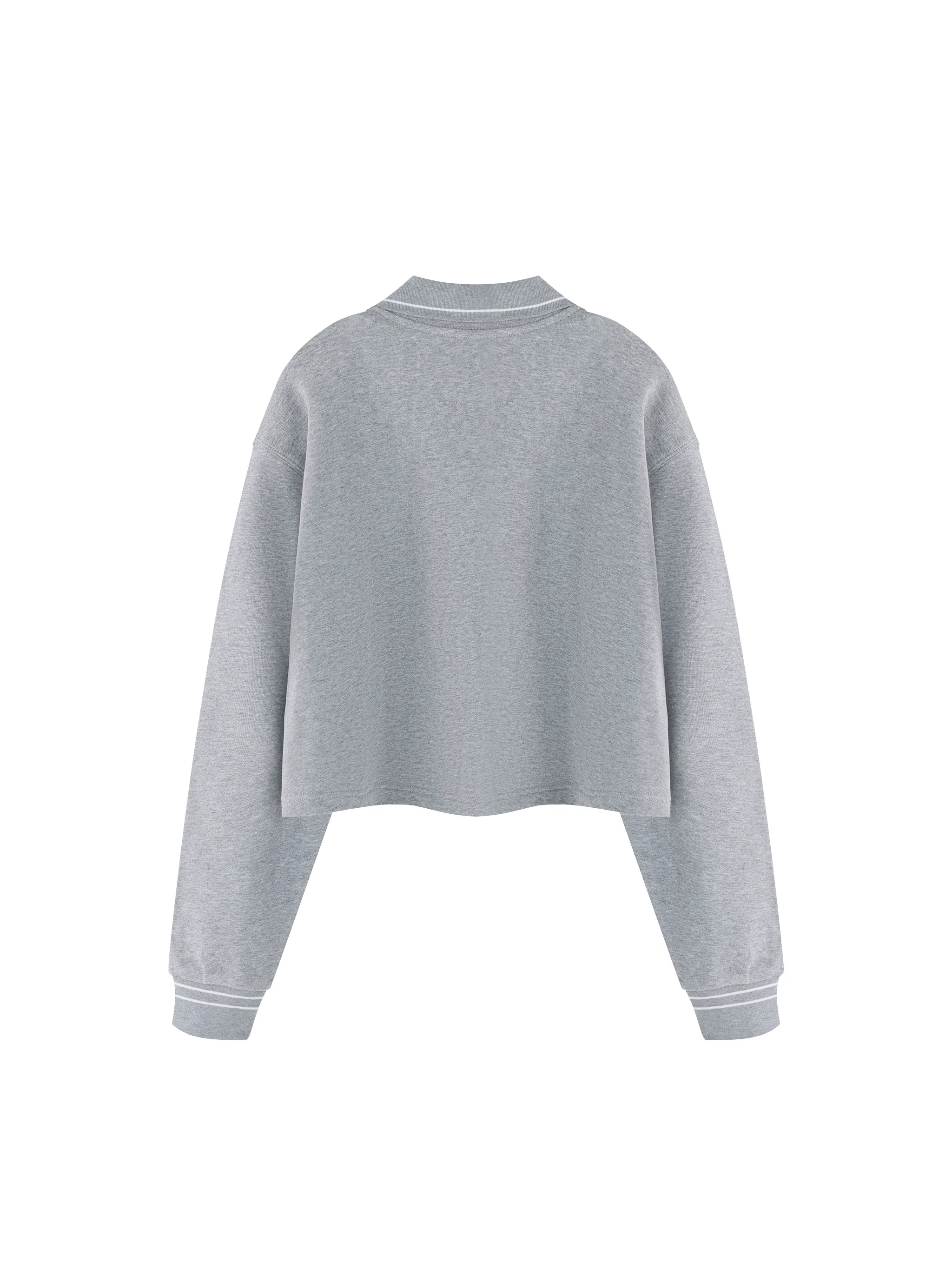 Women’s Crop Collared Sweatshirt