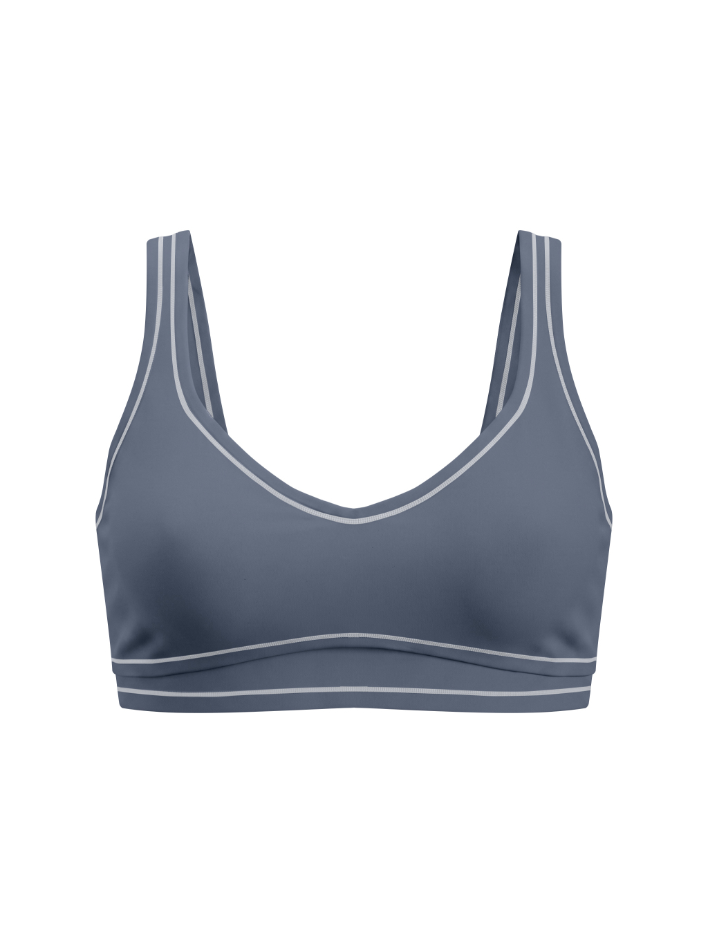 Women’s Topstitching Yoga Sports Bra - Main Image