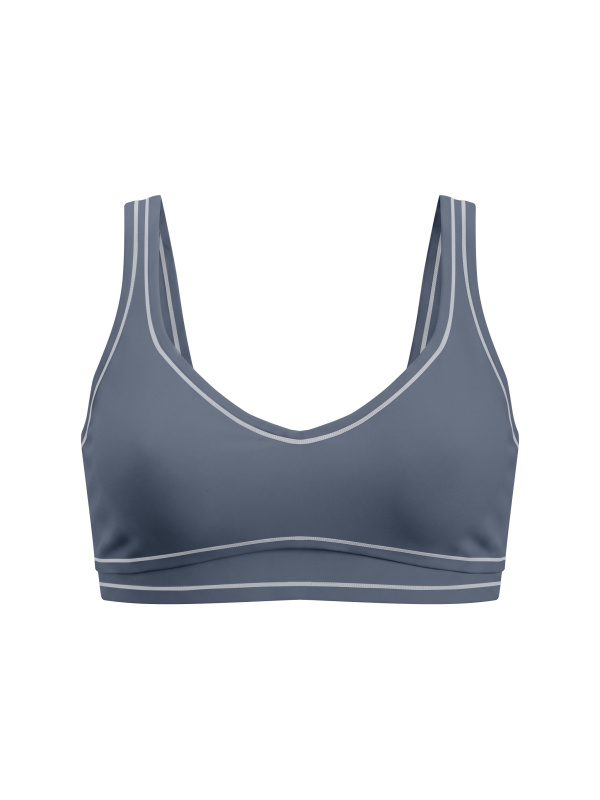 Women’s Topstitching Yoga Sports Bra