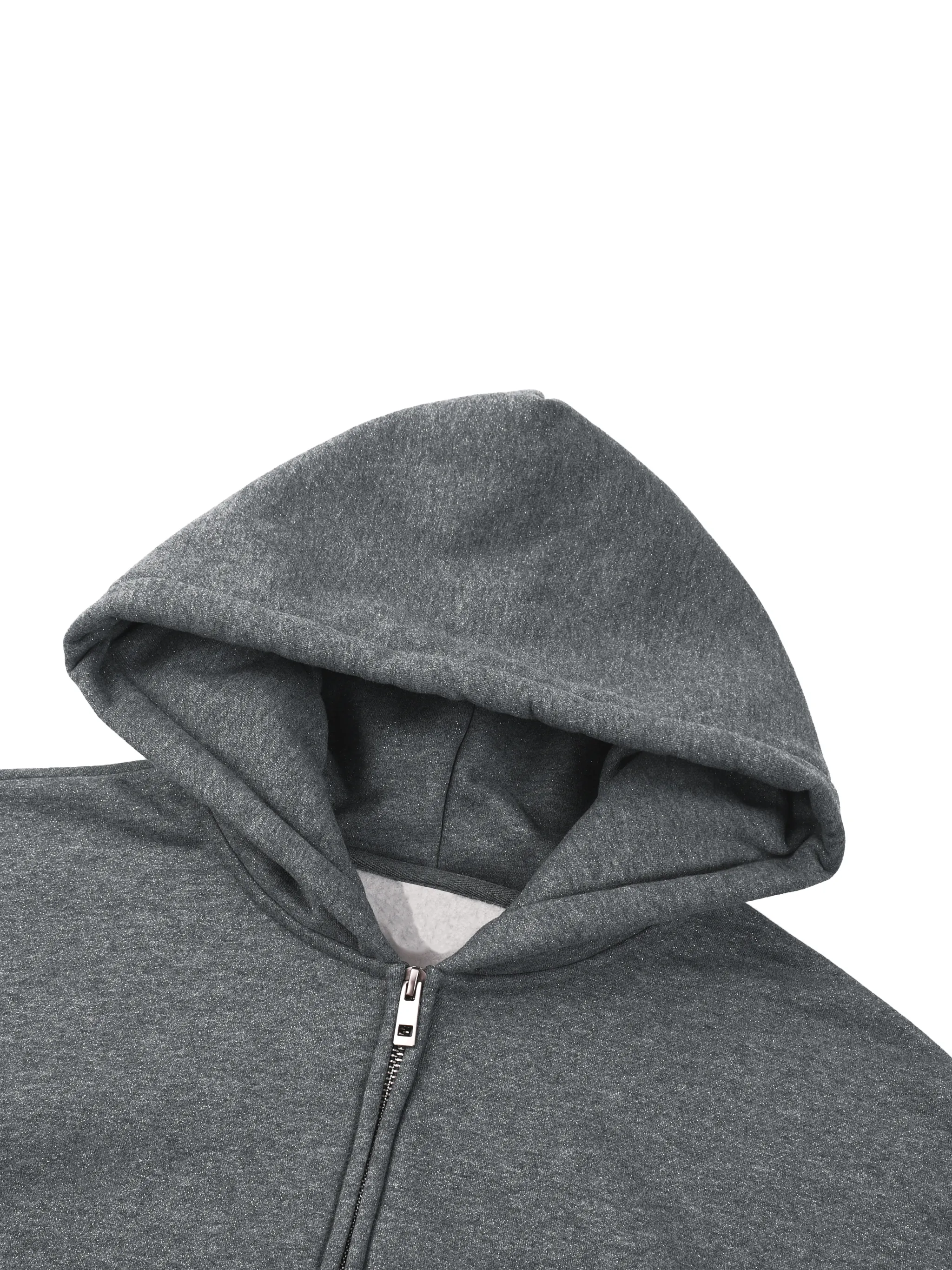 Unisex Sparkles Full Zip Boxy Hoodie