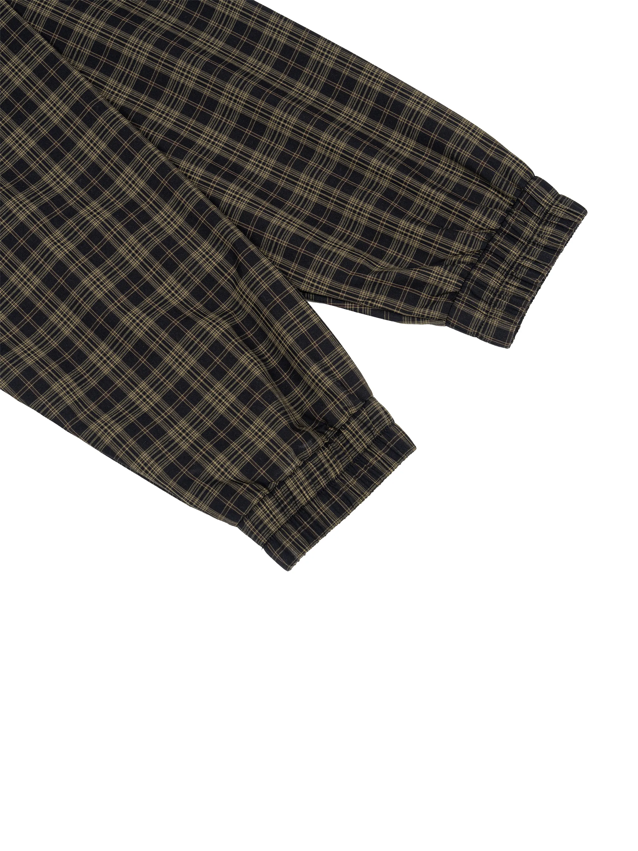 Unisex Plaid Full-Zip Track Jacket