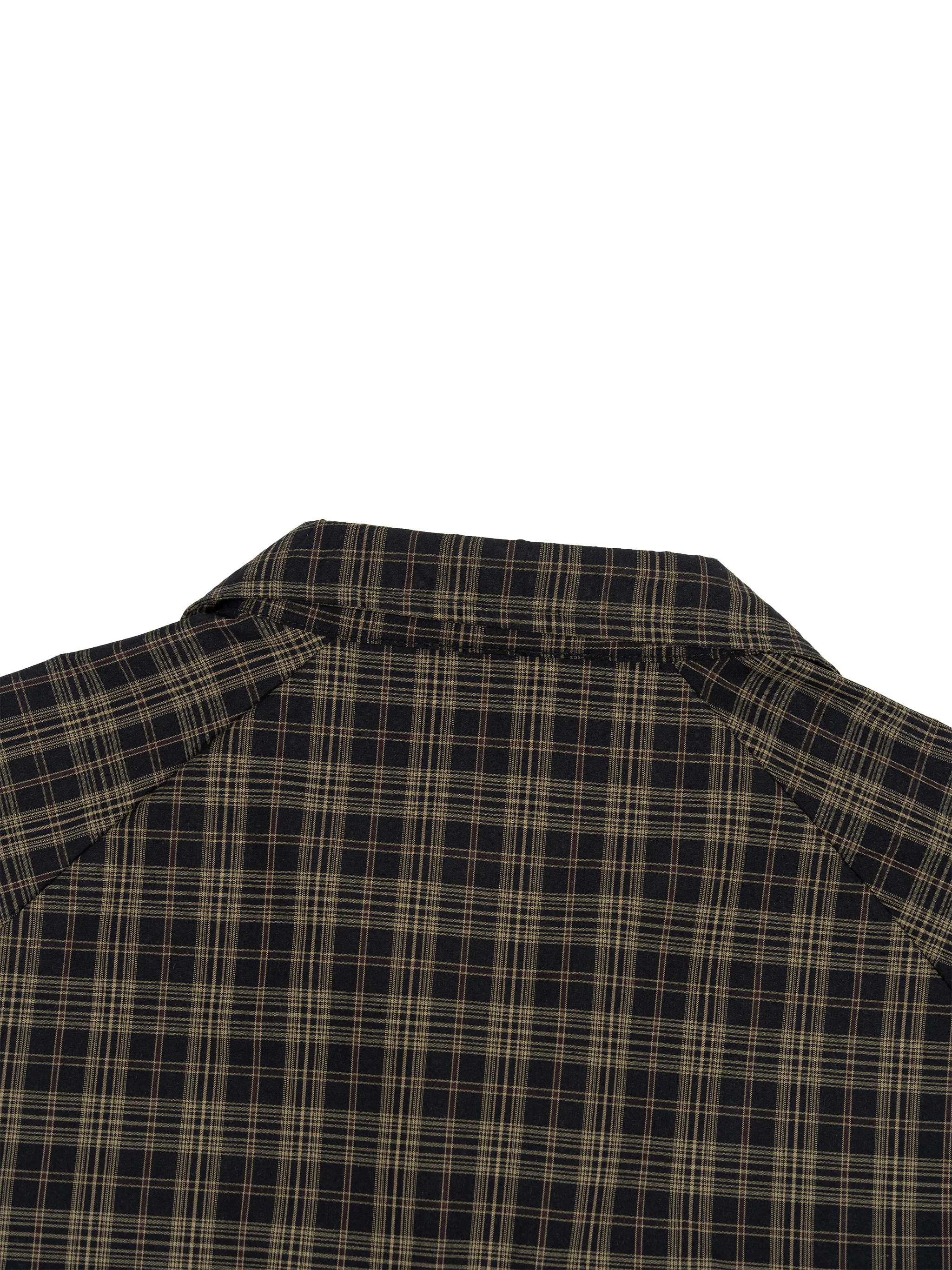 Unisex Plaid Full-Zip Track Jacket