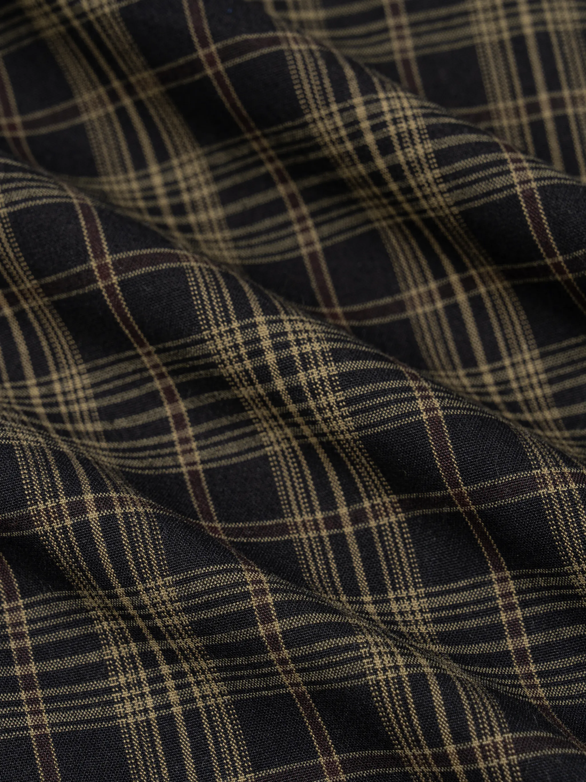 Unisex Plaid Full-Zip Track Jacket