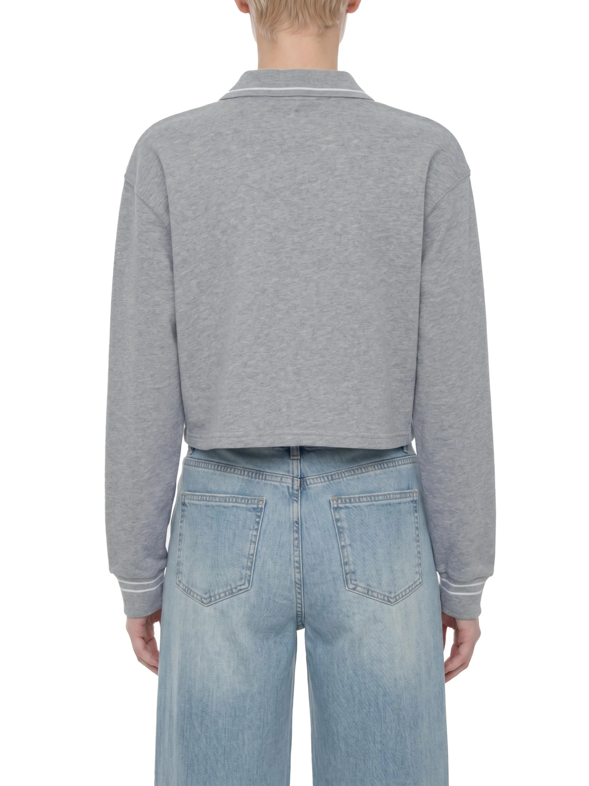 Women’s Crop Collared Sweatshirt