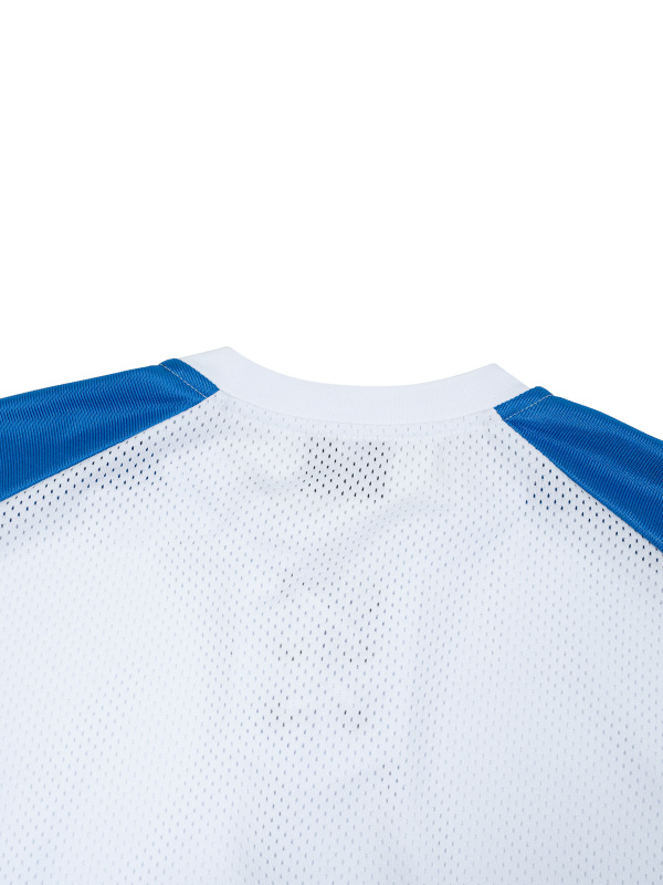 Unisex Raglan Sleeve Mesh Boxy T-Shirt