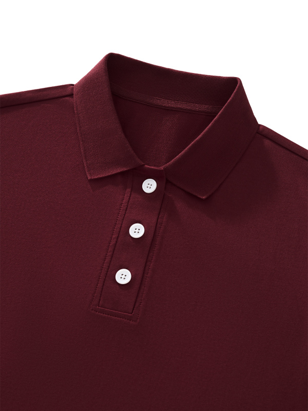 Women's Striped Color Block Polo Dress