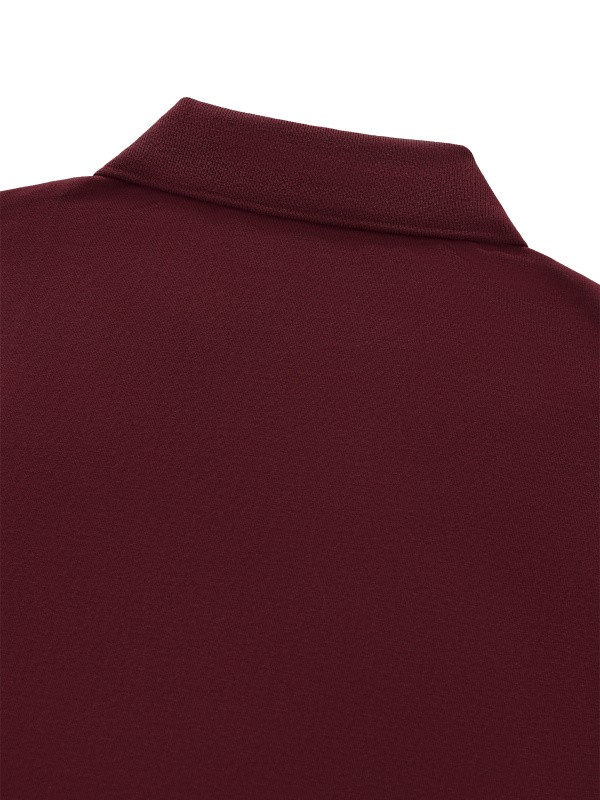 Women's Striped Color Block Polo Dress
