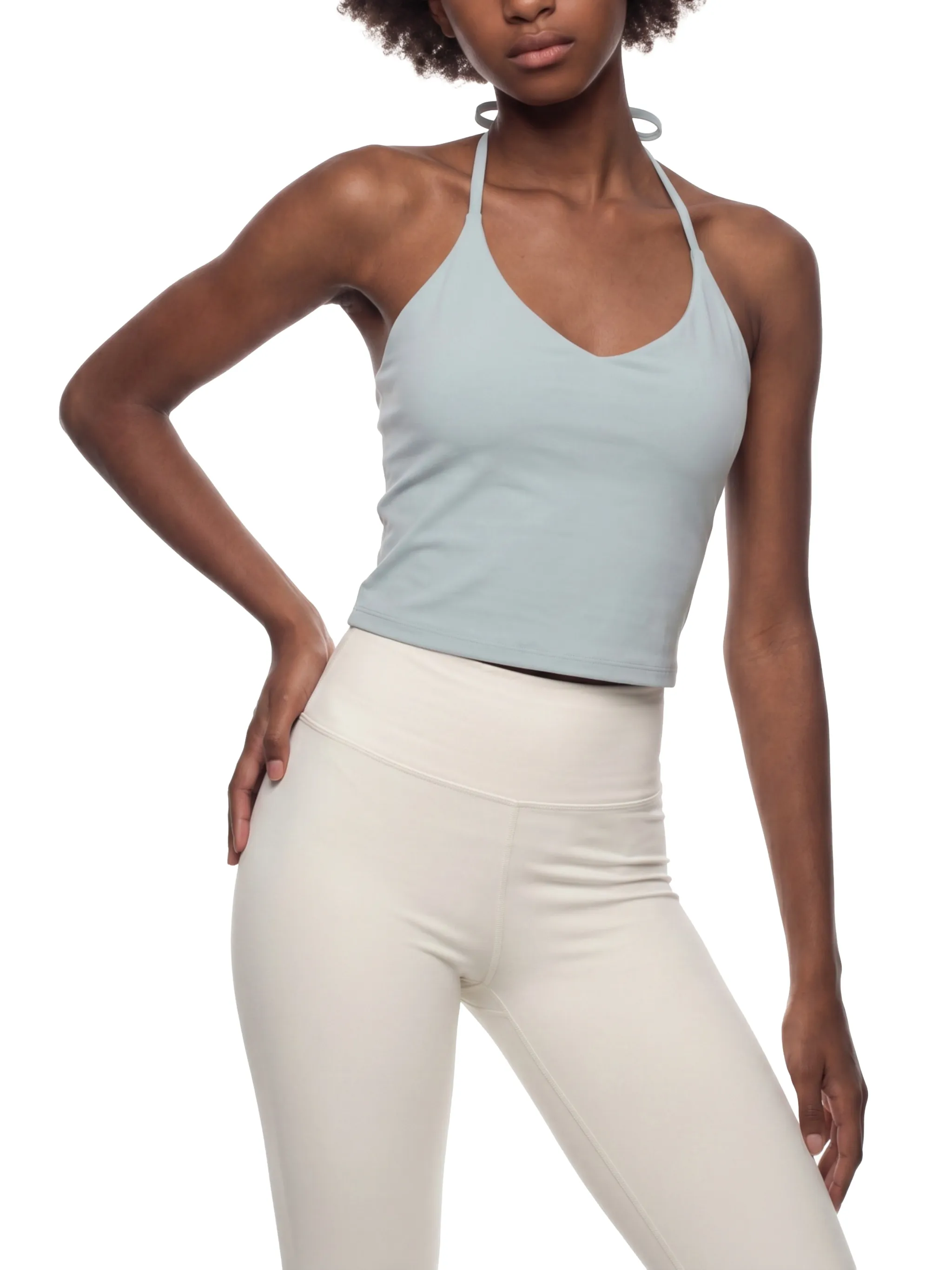 Women’s Halter Yoga Tank Top