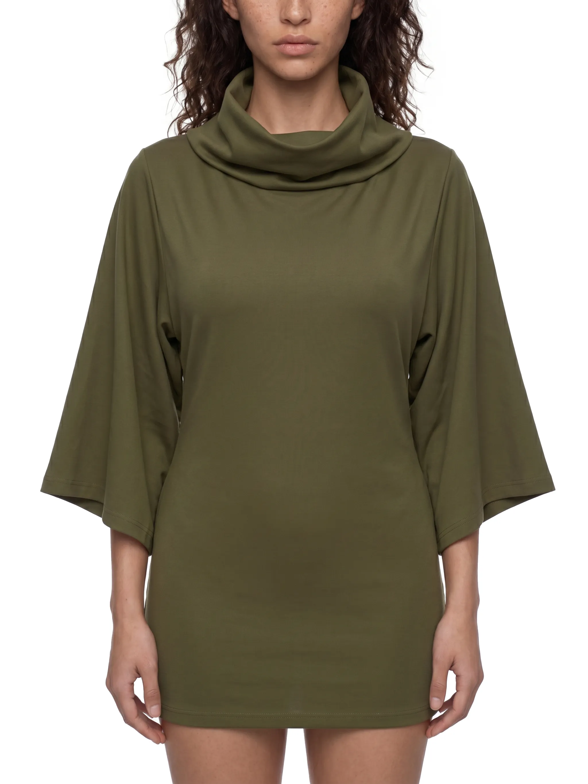 Women’s Turtleneck Batwing T-Shirt