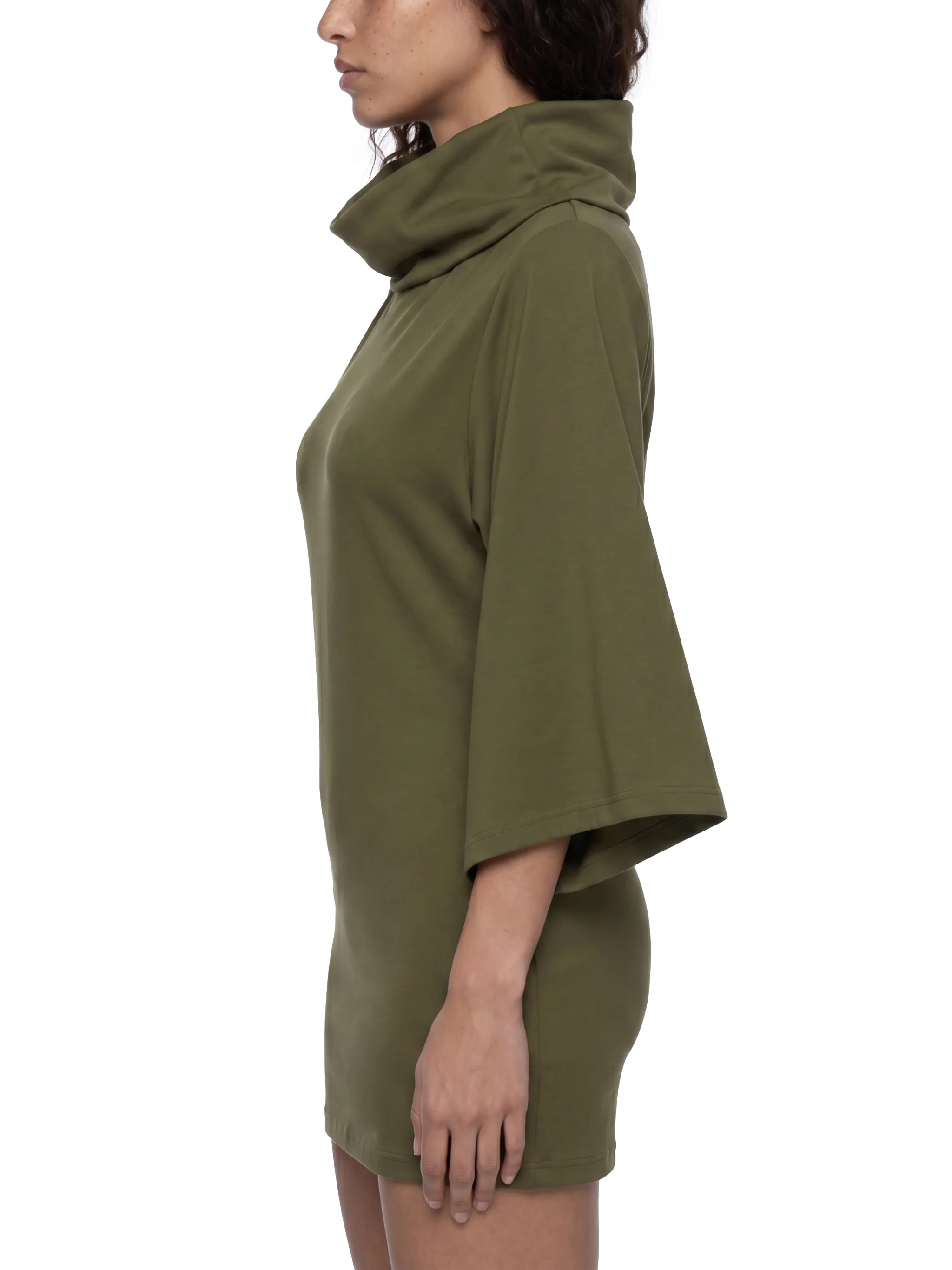 Women’s Turtleneck Batwing T-Shirt