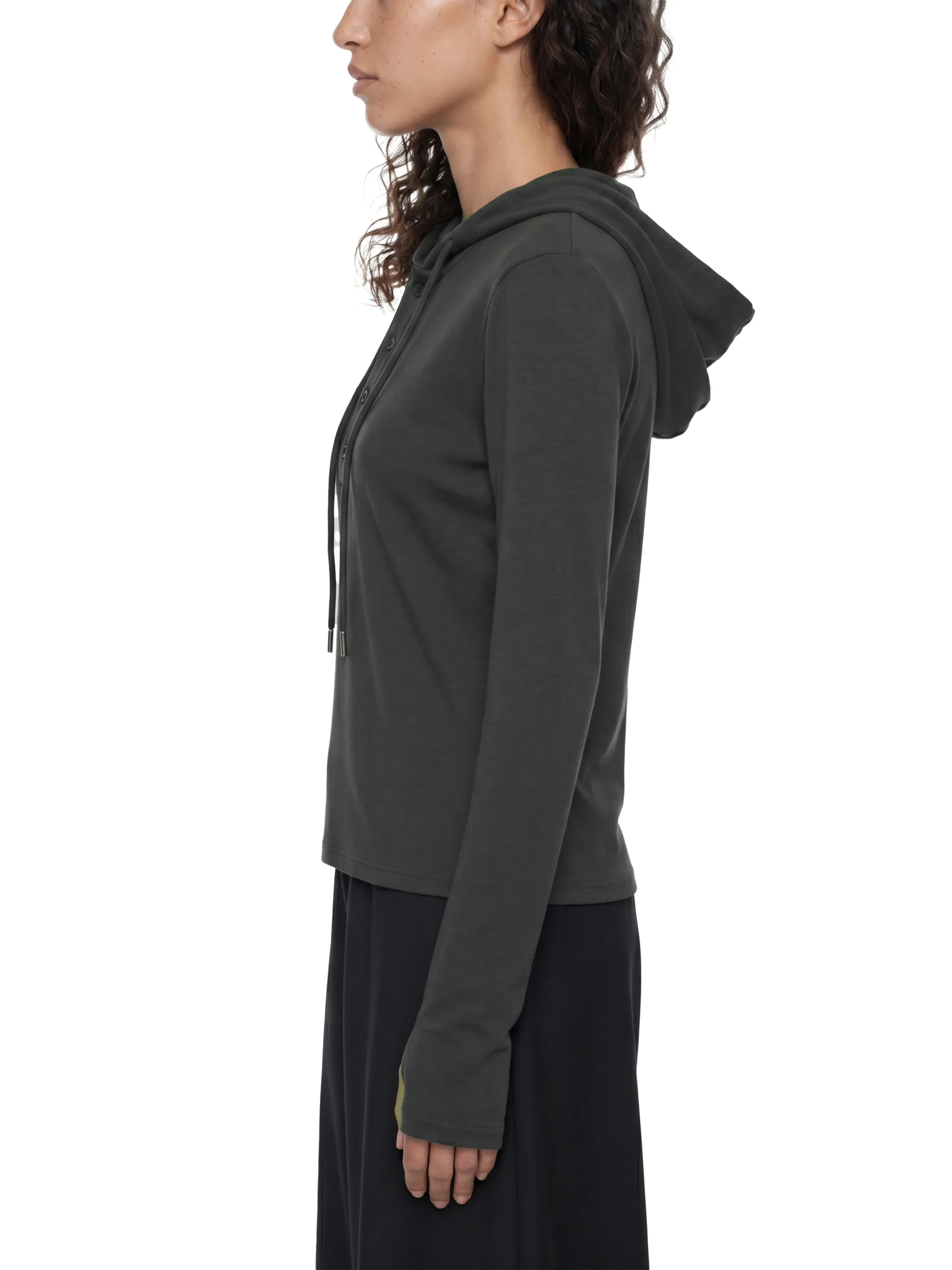 Women’s Slim Half-Button T-Shirt