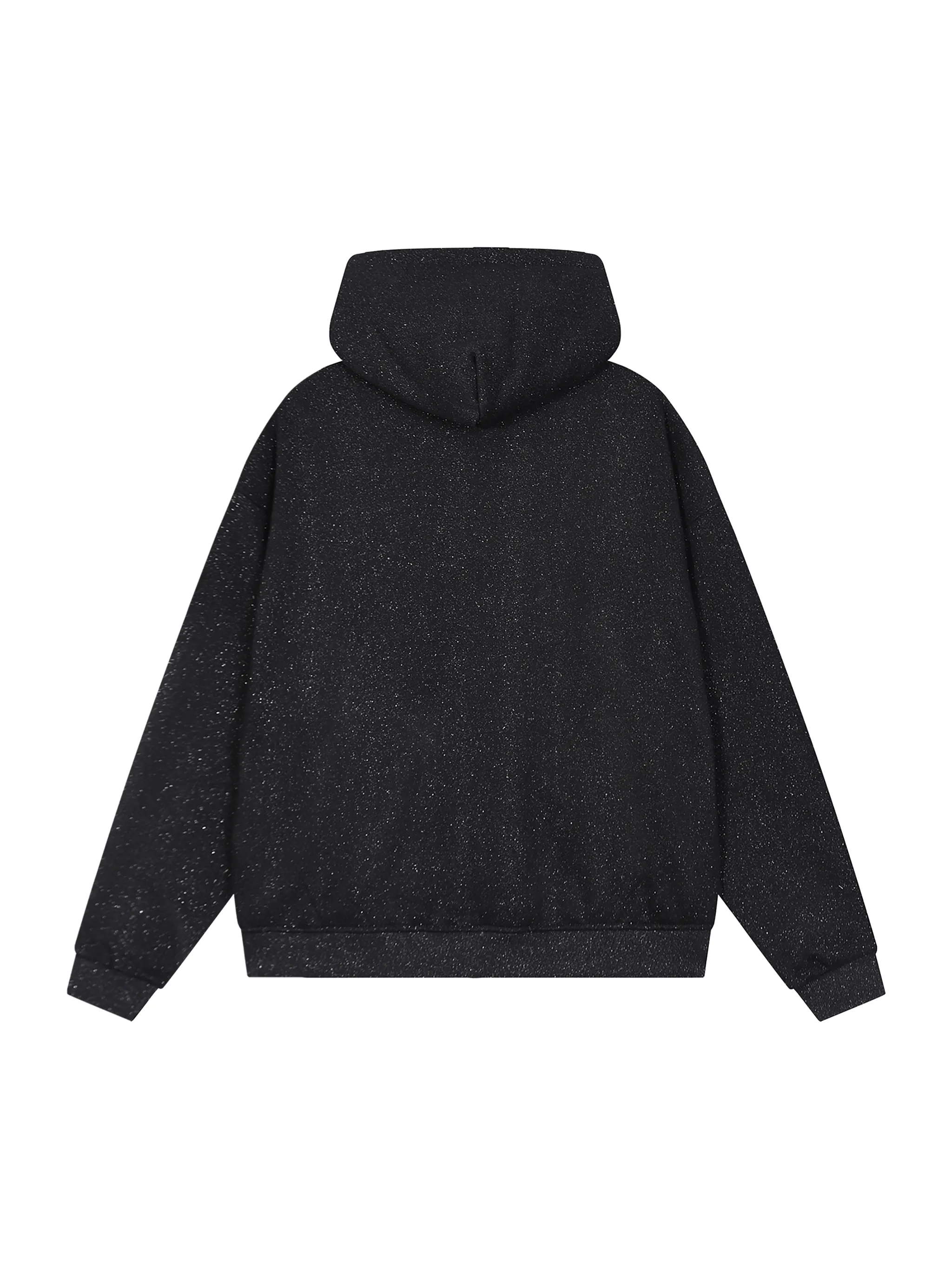 Unisex Sparkles Full Zip Boxy Hoodie