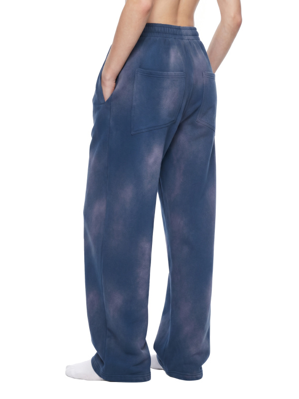 Unisex Sunfade Wide Leg Fleece Sweatpants