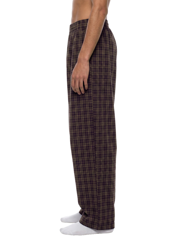Unisex Plaid Wide Leg Pants
