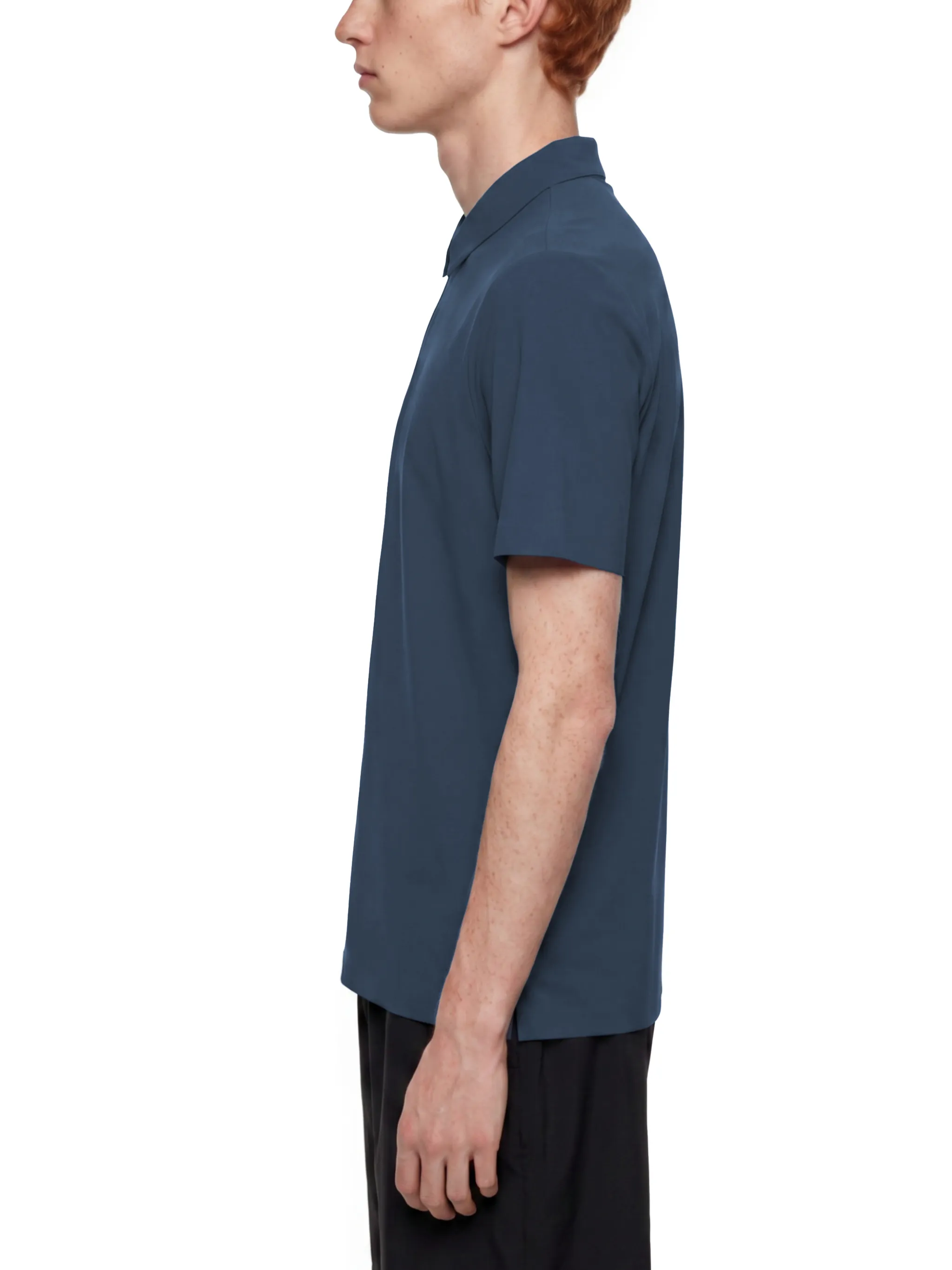 Men's Quarter-Zip Performance Polo Shirt