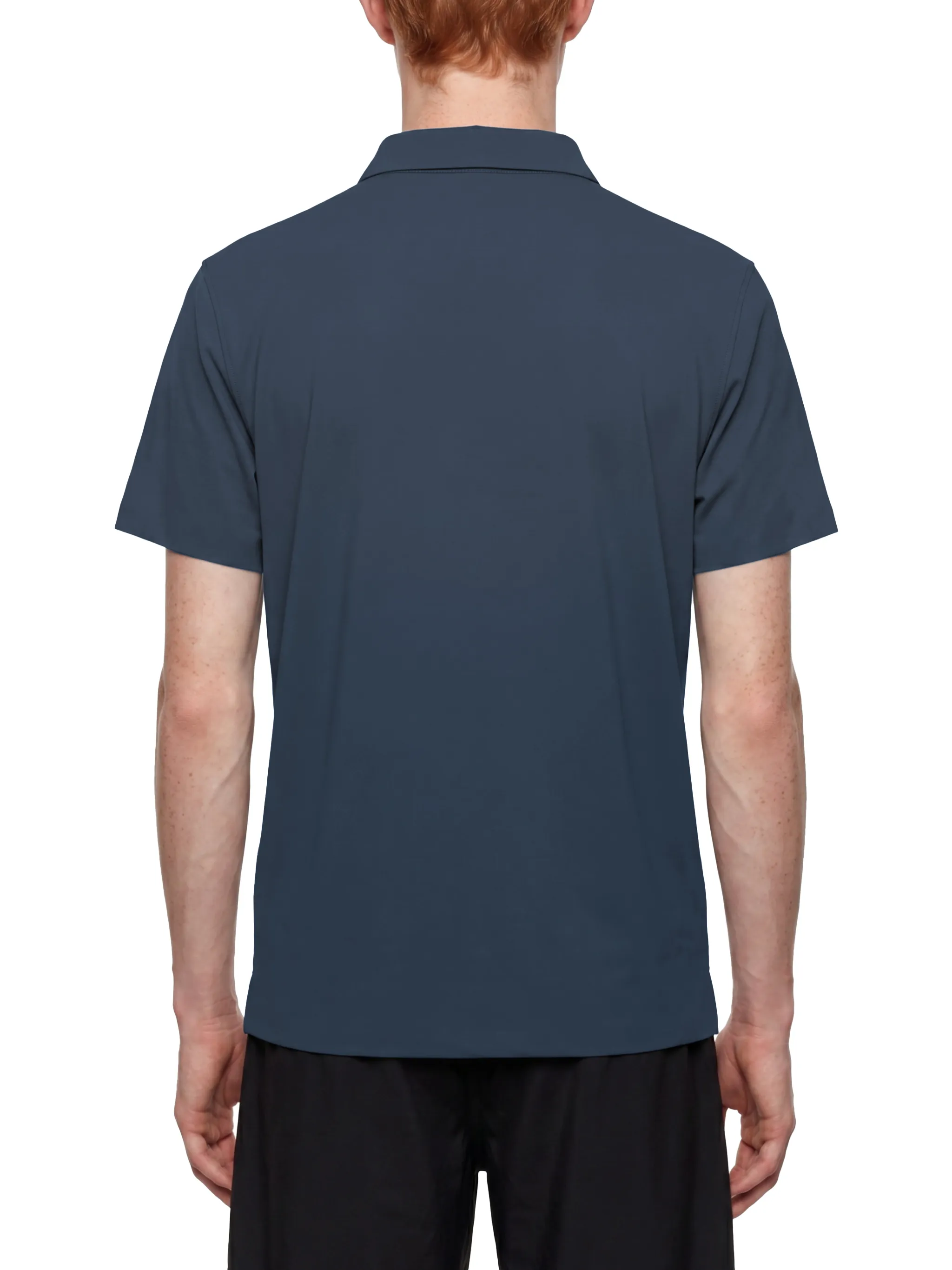 Men's Quarter-Zip Performance Polo Shirt