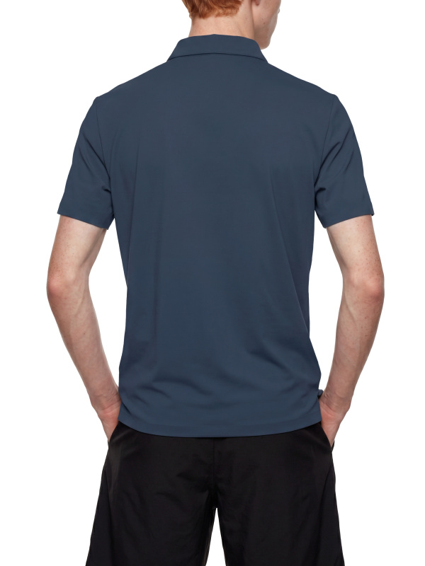 Men's Quarter-Zip Performance Polo Shirt