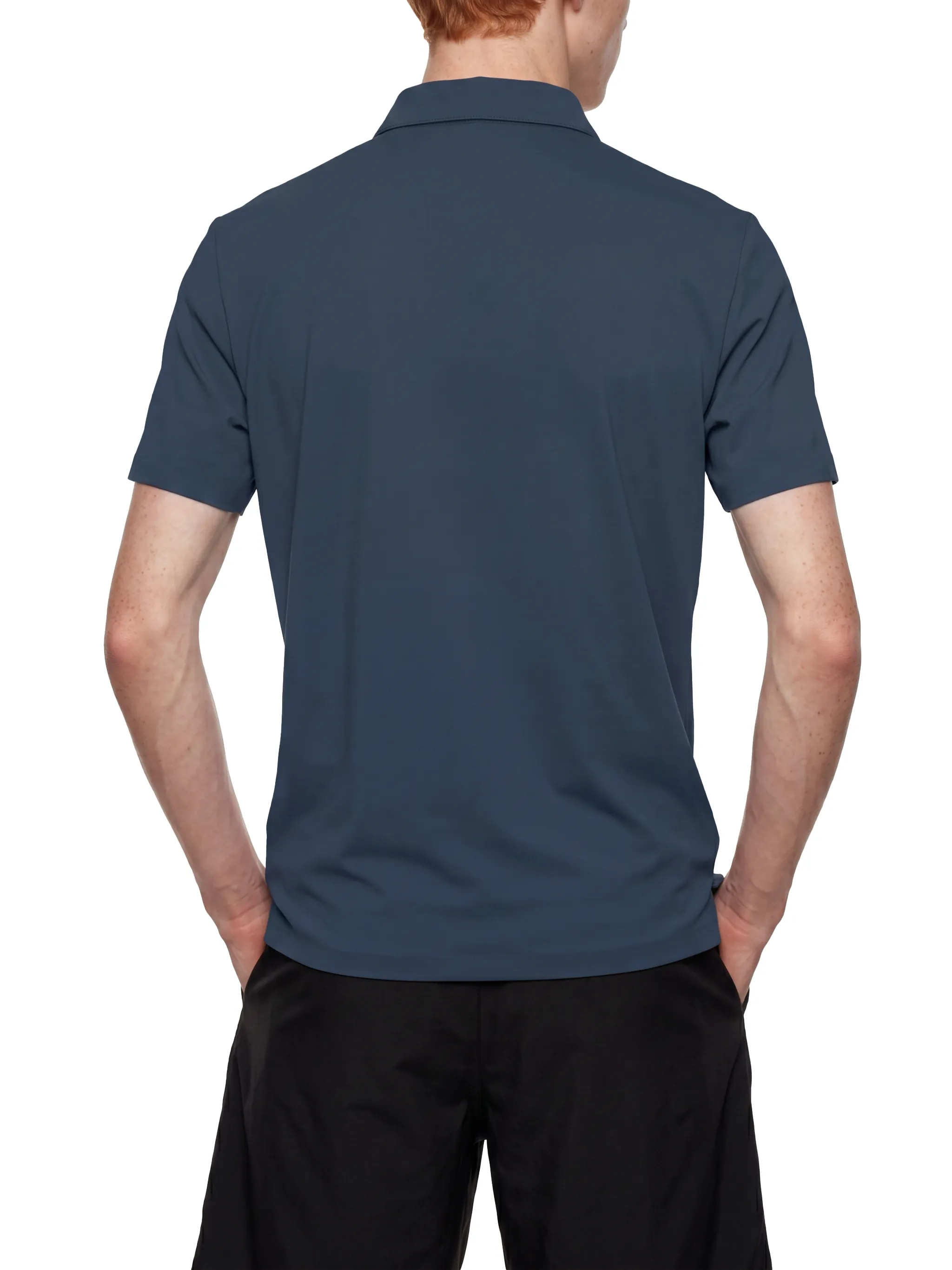 Men's Quarter-Zip Performance Polo Shirt