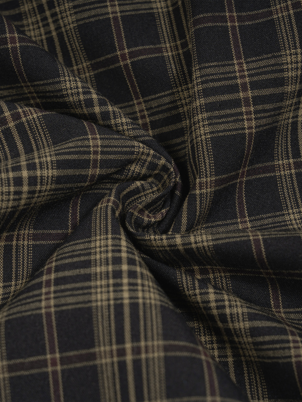 Unisex Plaid Wide Leg Shorts