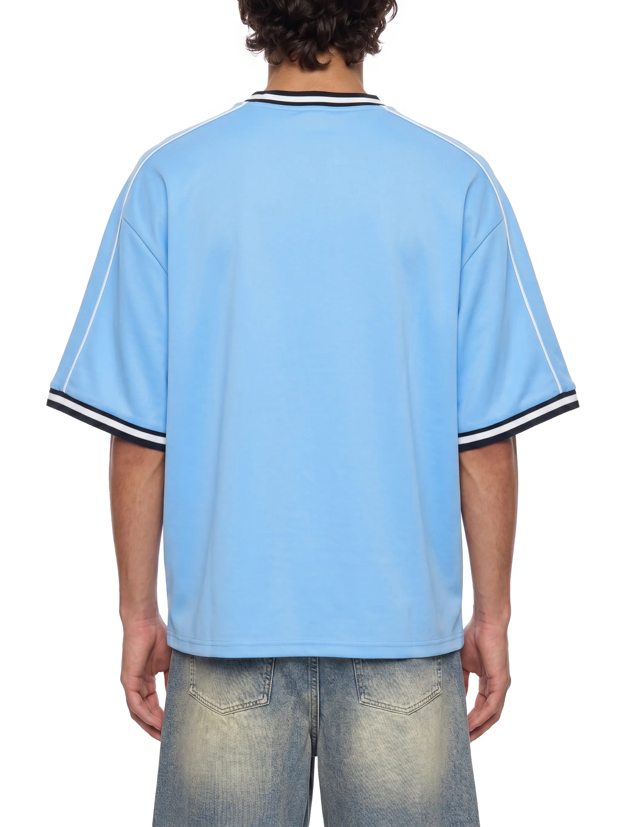 Unisex Boxy V-Neck Soccer Jersey