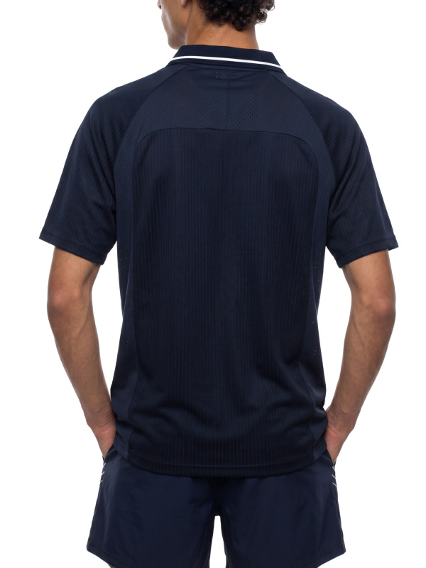 Striped V-Neck Soccer Jersey