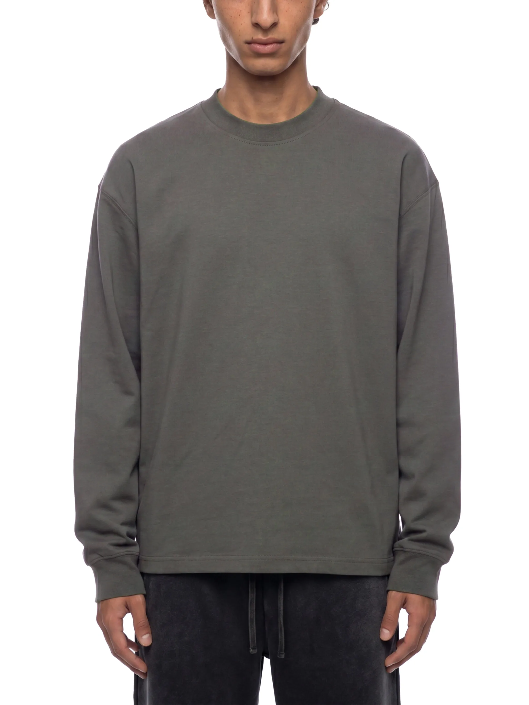 Essential Crewneck Long-Sleeve T-Shirt