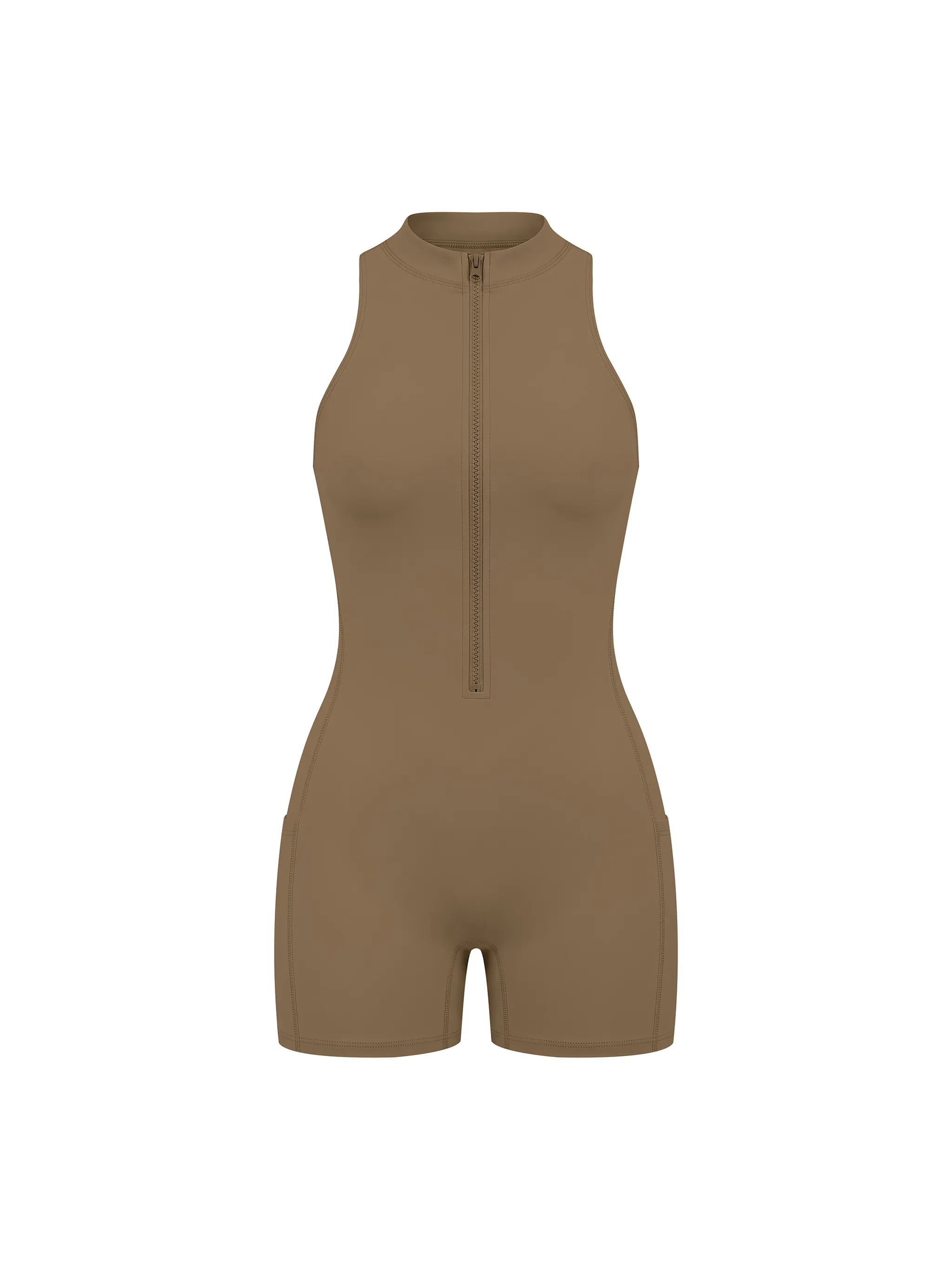 Women’s Quarter-Zip Yoga Romper