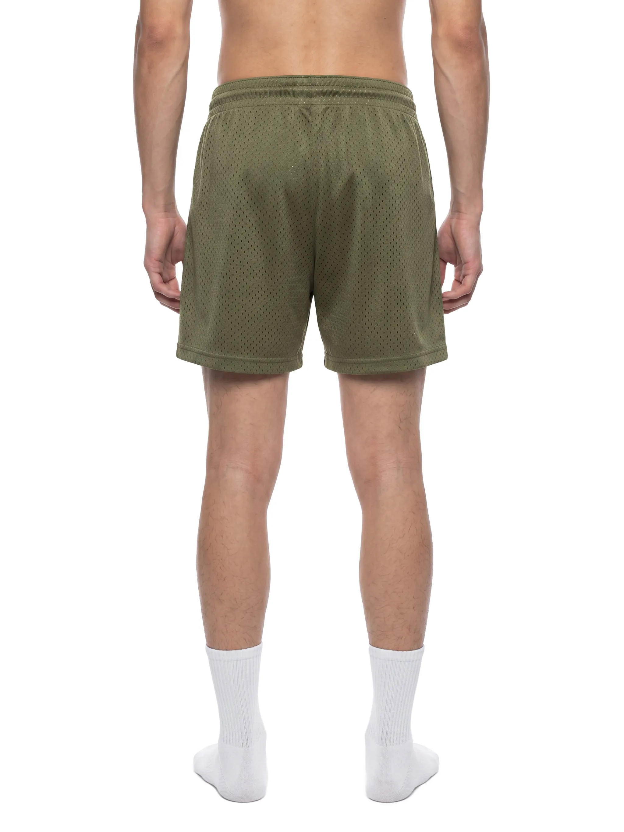 Mesh Drawstring Shorts