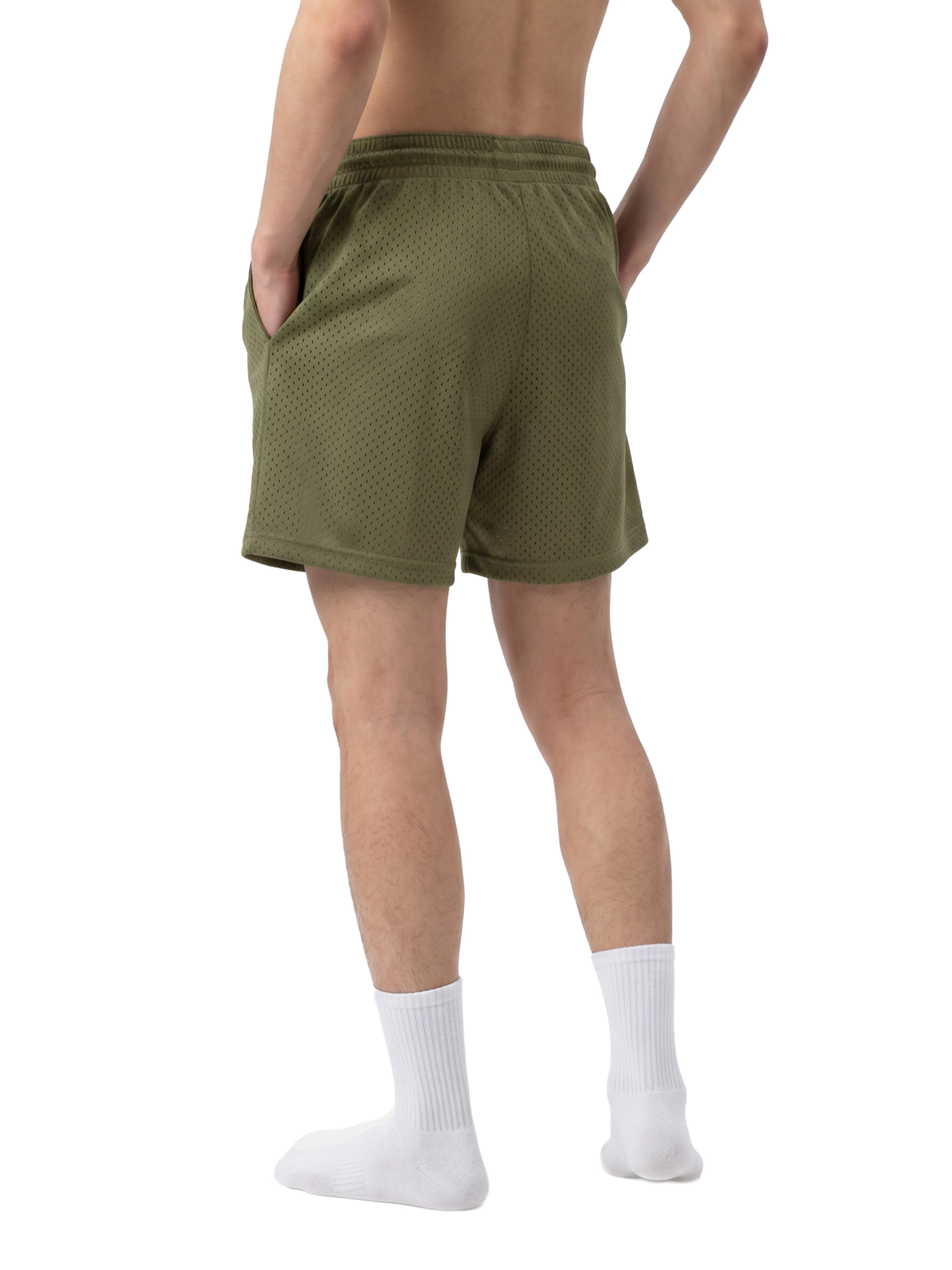 Mesh Drawstring Shorts #RK0044 | TAPSTITCH