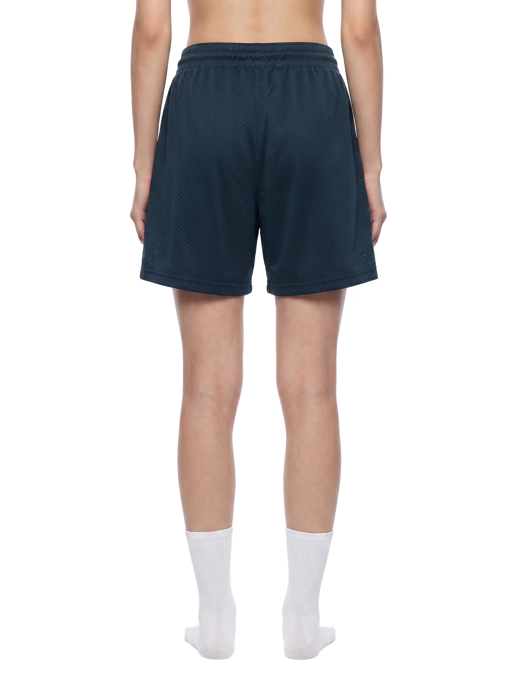 Mesh Drawstring Shorts