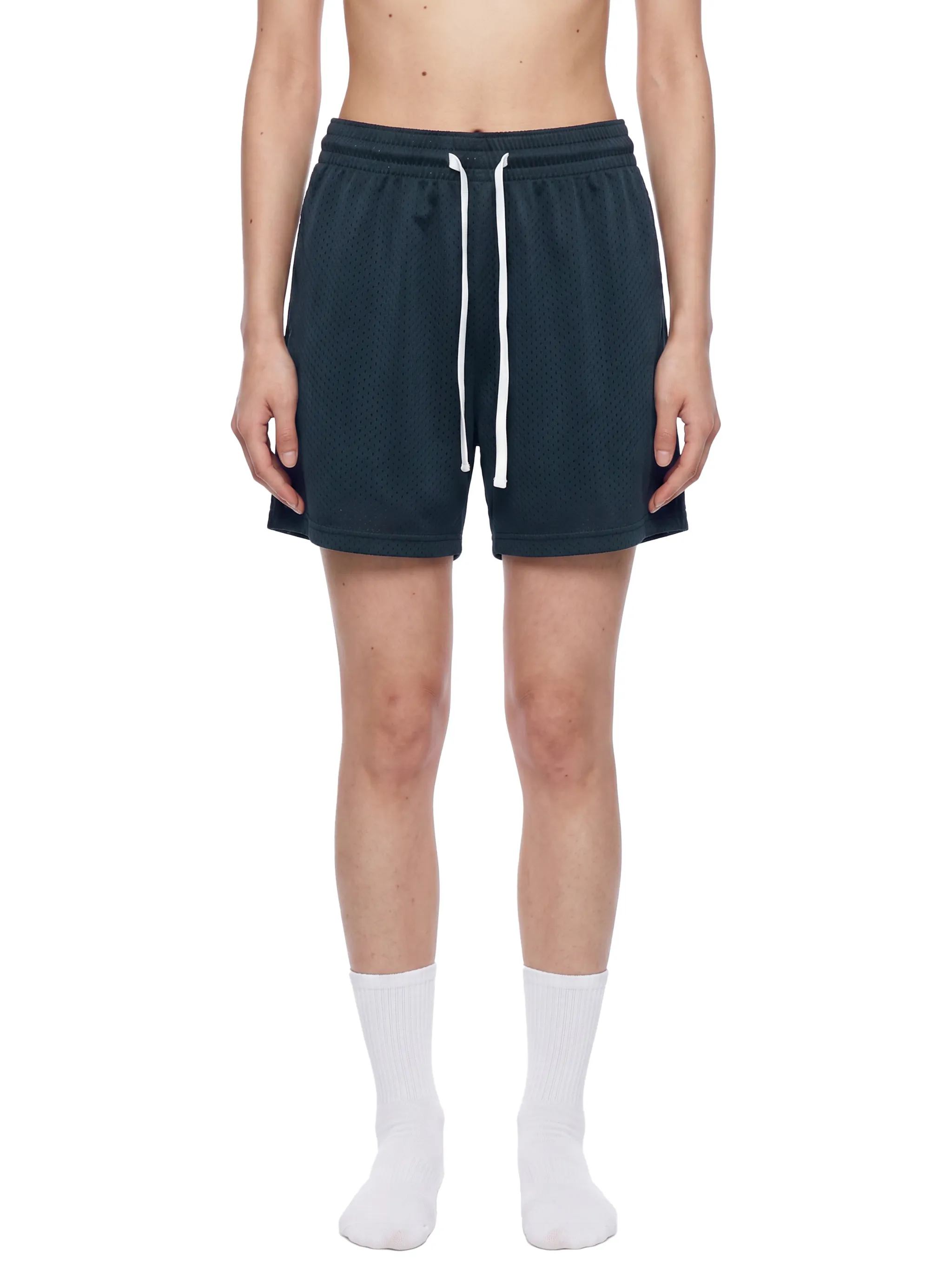 Mesh Drawstring Shorts