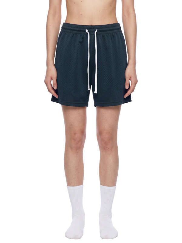 Mesh Drawstring Shorts