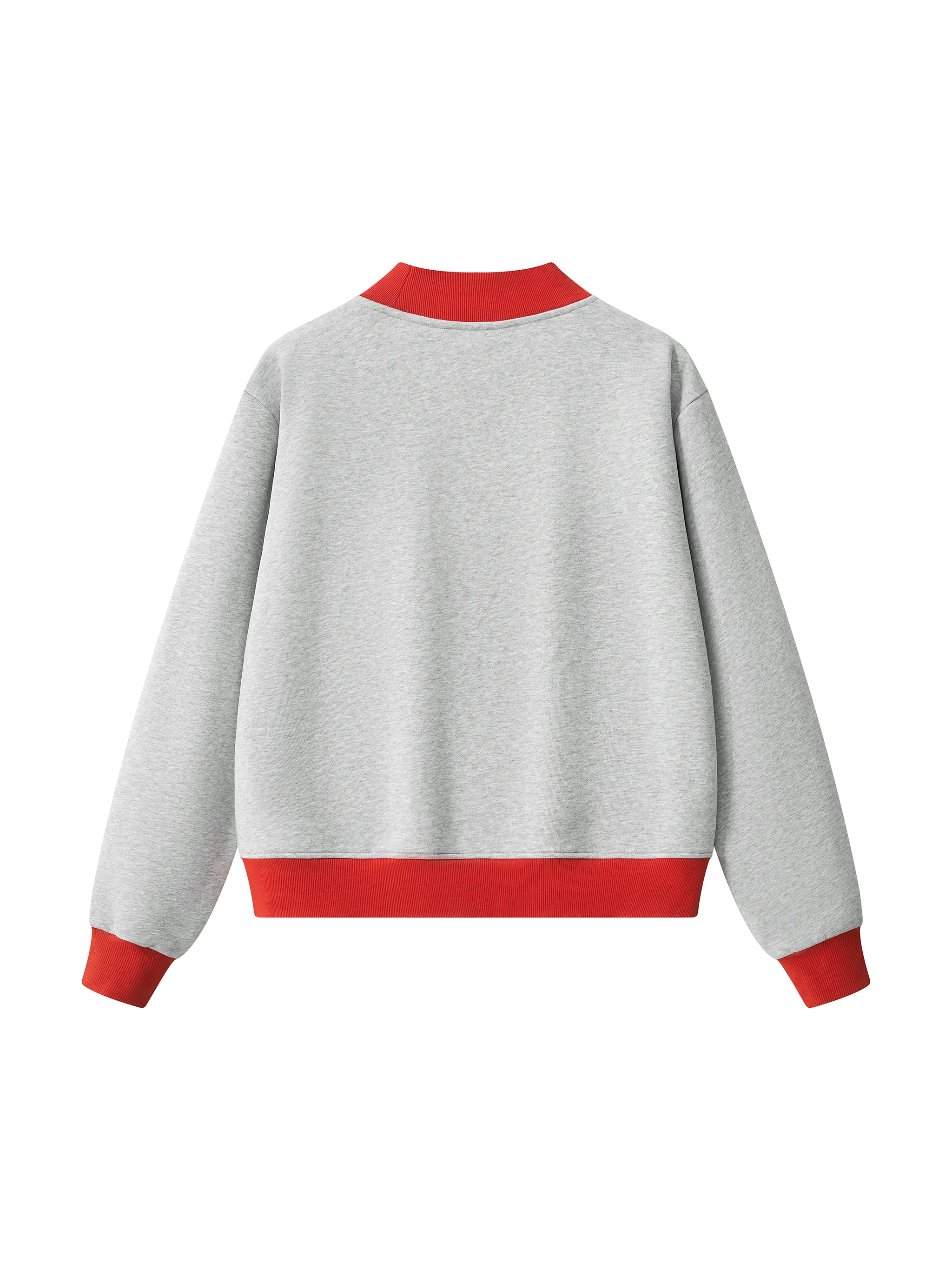 Women’s Mock Neck Crewneck Sweatshirt