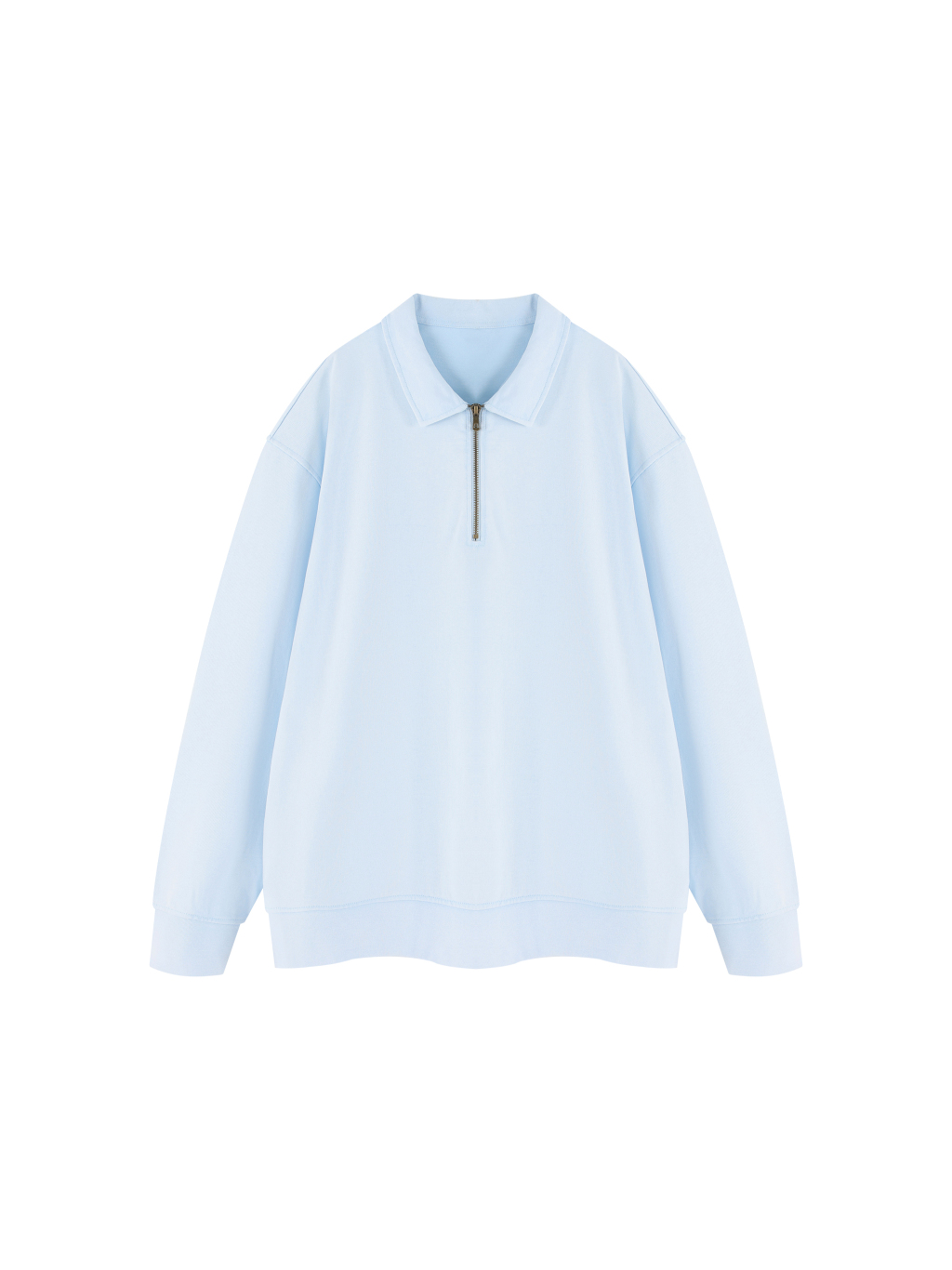 Unisex Vintage Wash Quarter-Zip Sweatshirt - Main Image