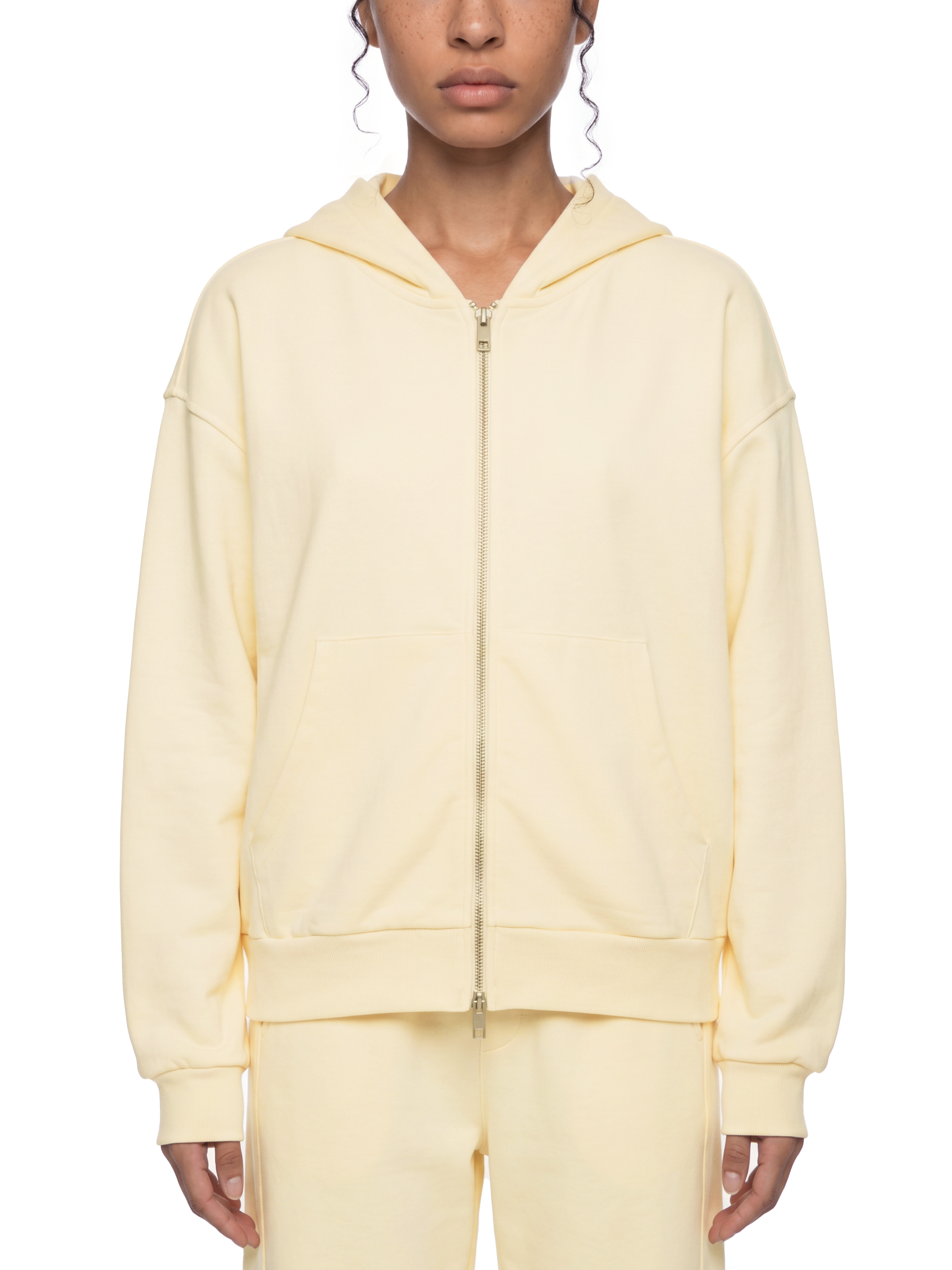 即発送 FEELS ZIP UP HOODIE Unisex Drop Shoulder Full Zip Hoodie #UT0199 | TAPSTITCH