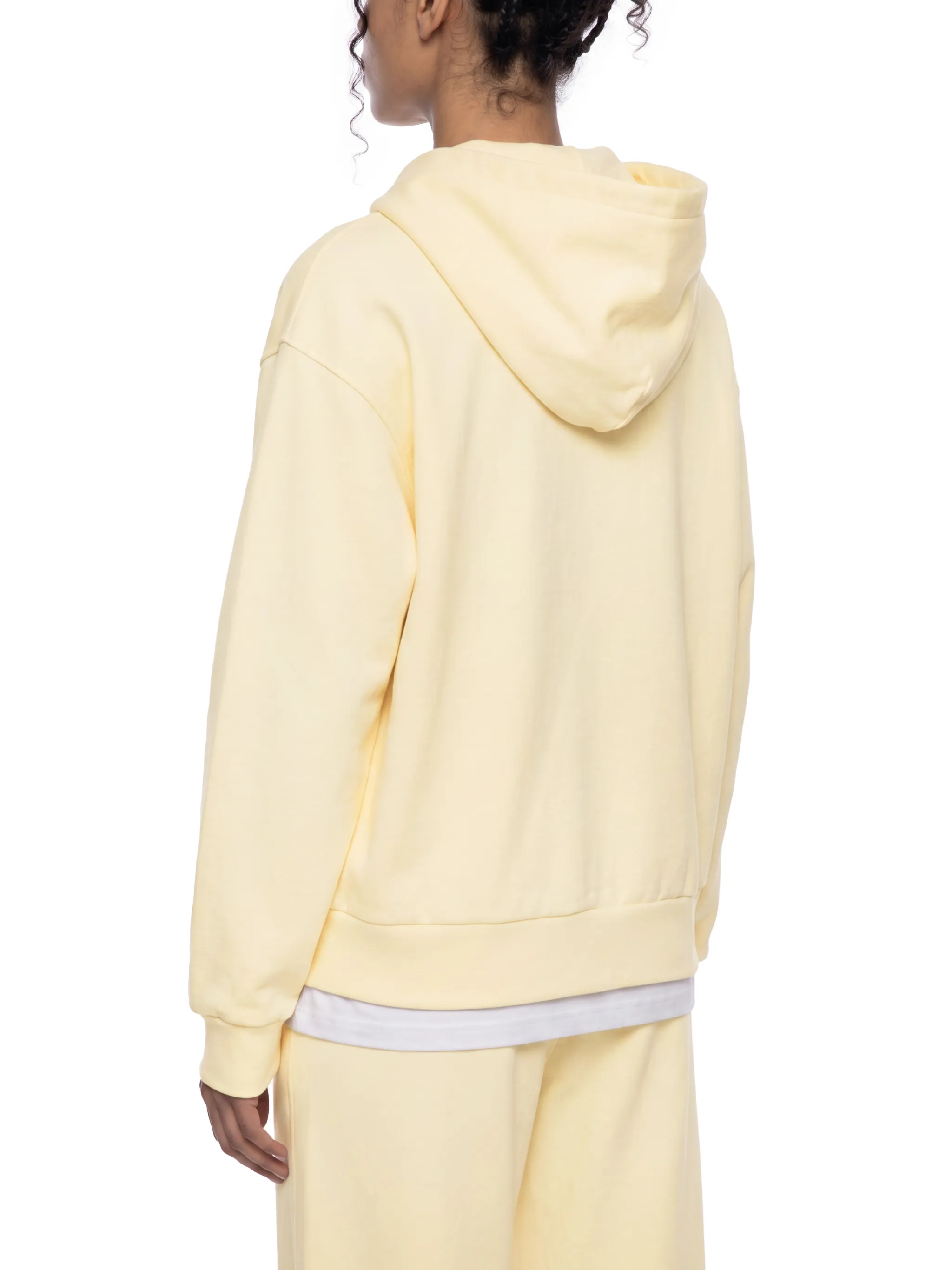 Unisex Drop Shoulder Full Zip Hoodie