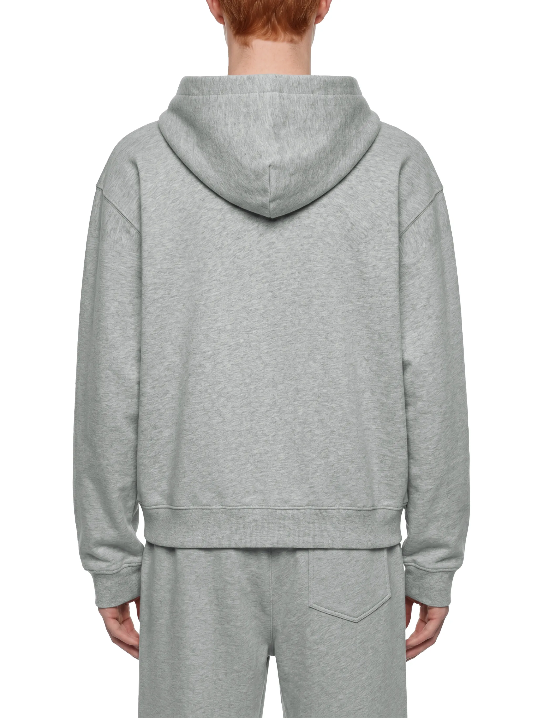 Unisex Drop Shoulder Full Zip Hoodie