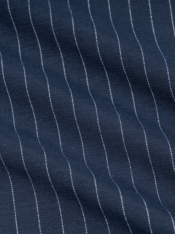 Unisex Striped Pleated Pants