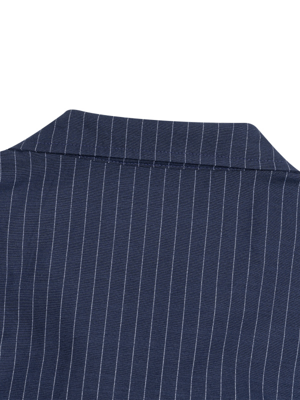 Unisex Striped Full-Zip Track Jacket
