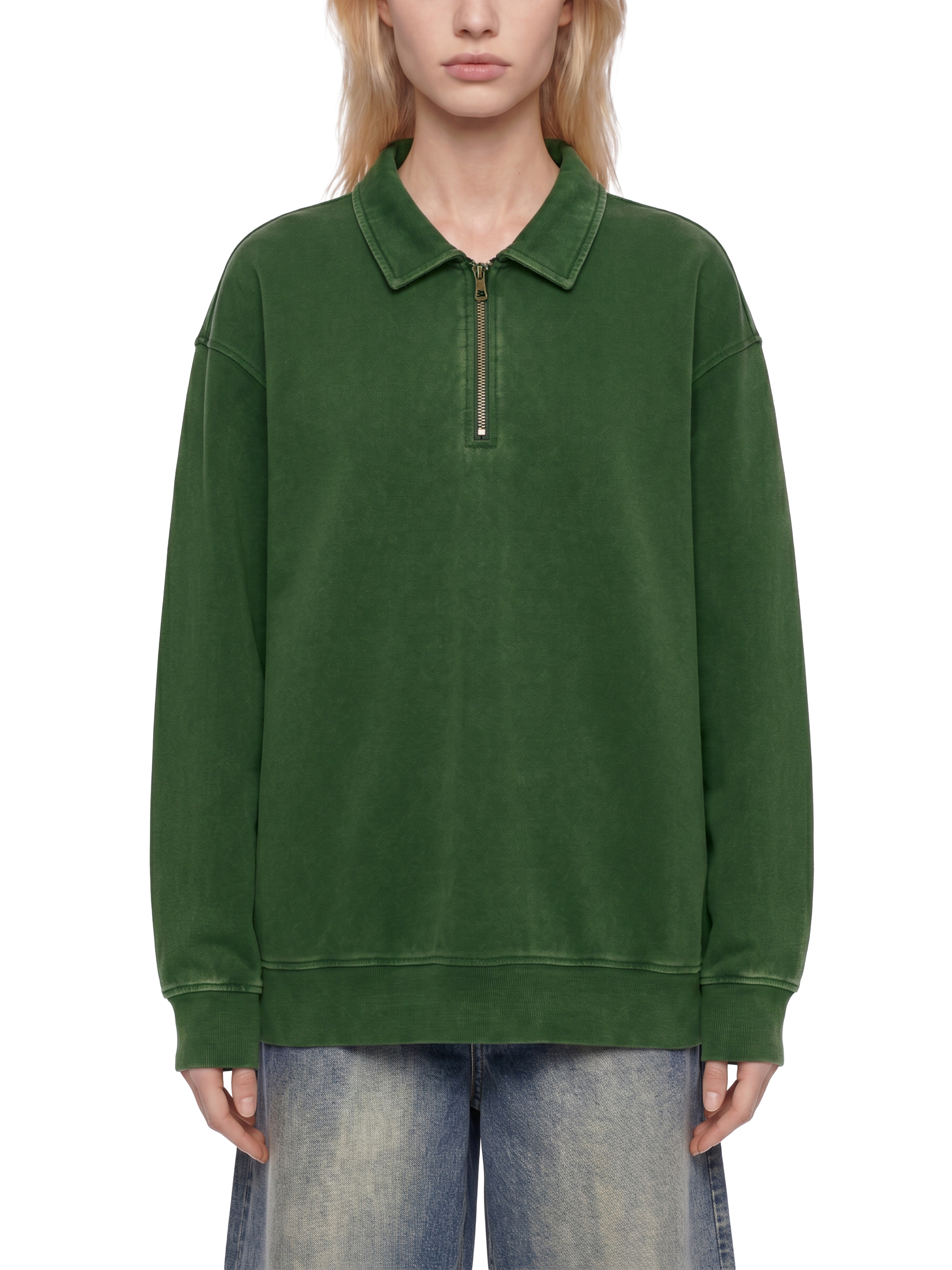 Unisex Vintage Wash Quarter-Zip Sweatshirt #UT0183 | TAPSTITCH