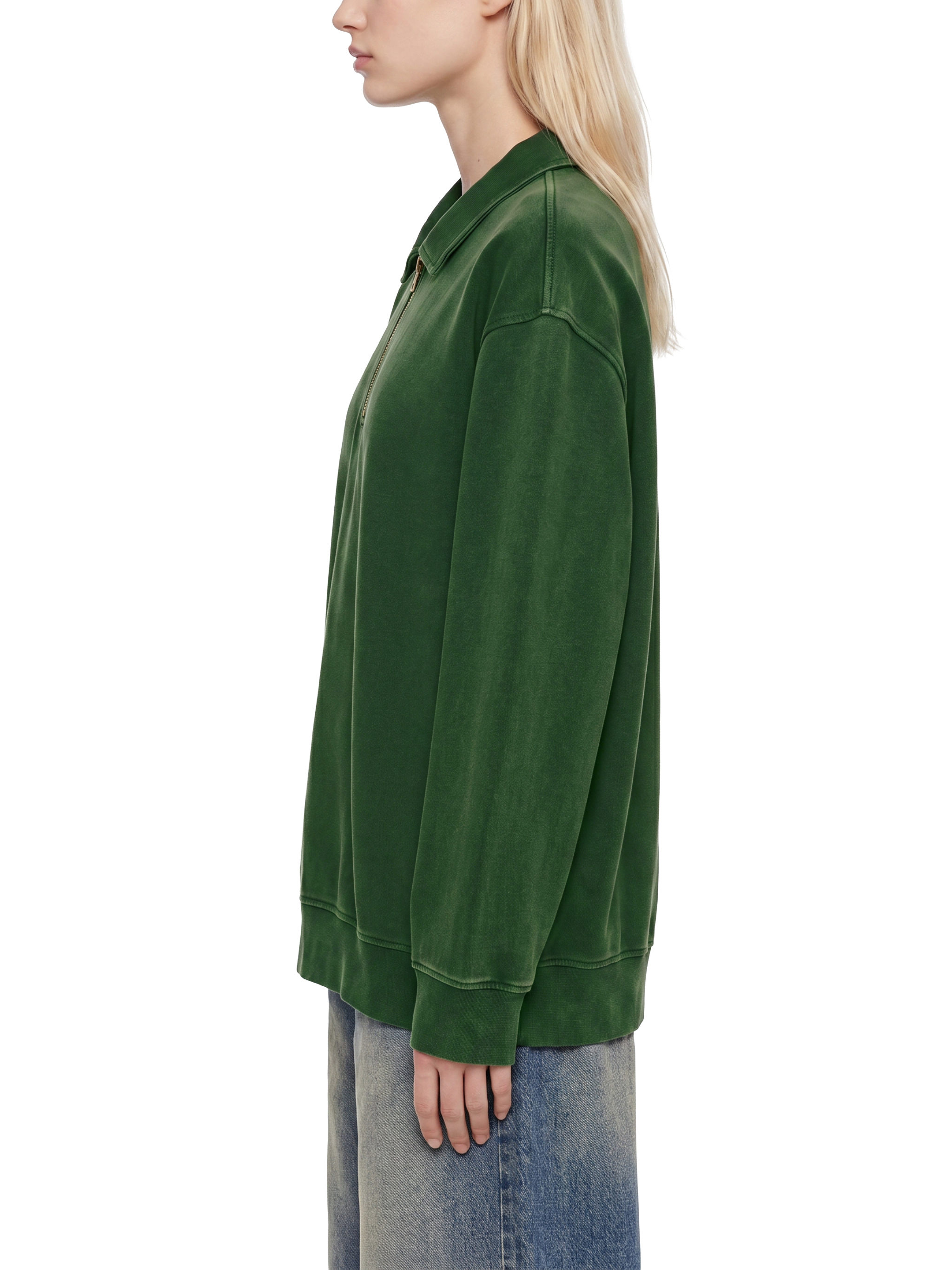 Unisex Vintage Wash Quarter-Zip Sweatshirt #UT0183 | TAPSTITCH