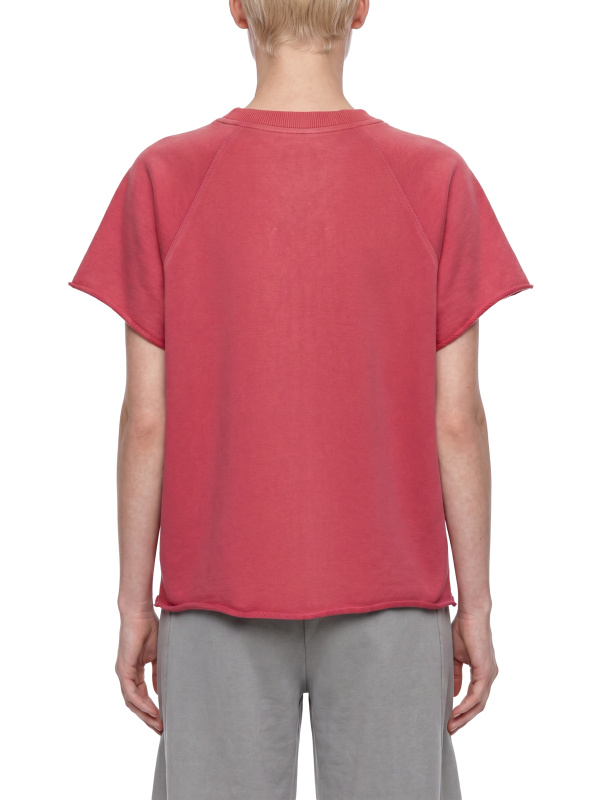Unisex Vintage Wash Raw Edge T-Shirt